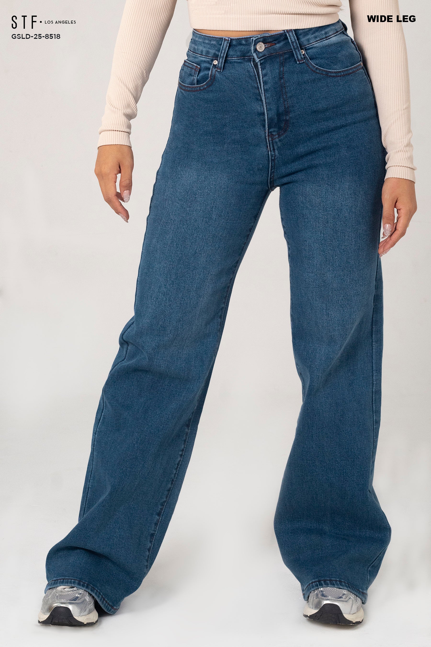Wide Leg Jeans GSLD-8518