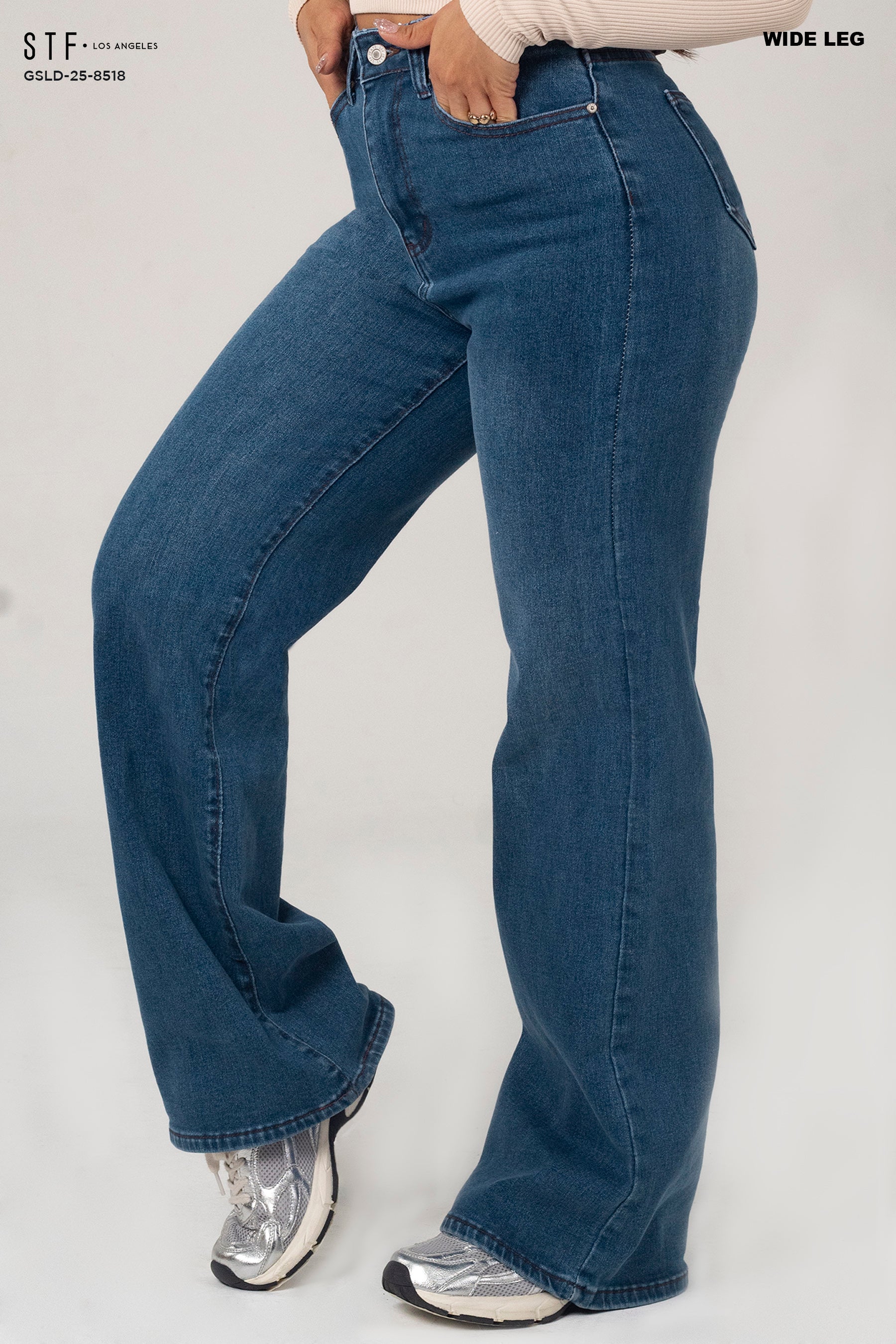 Wide Leg Jeans GSLD-8518
