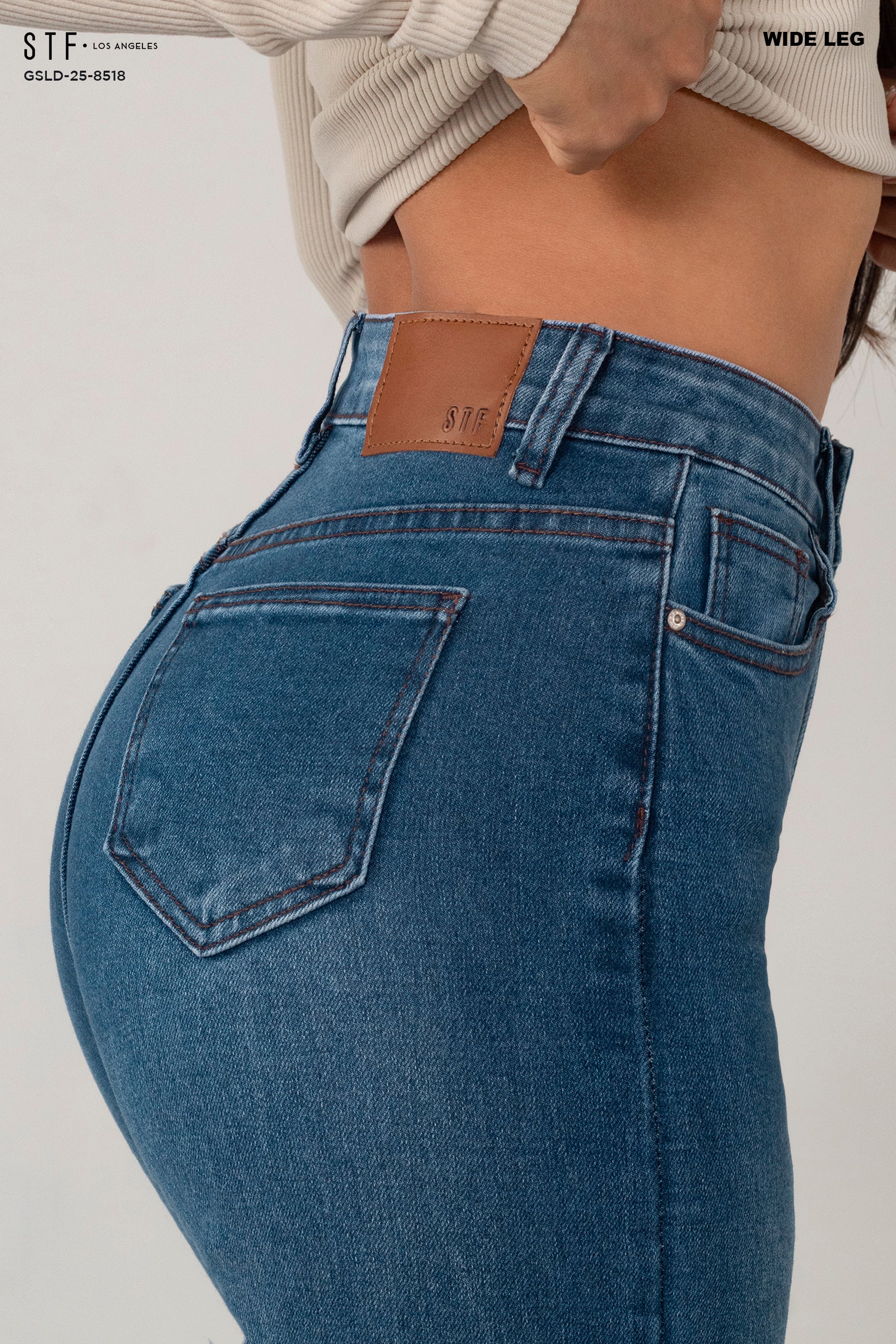 Wide Leg Jeans GSLD-8518