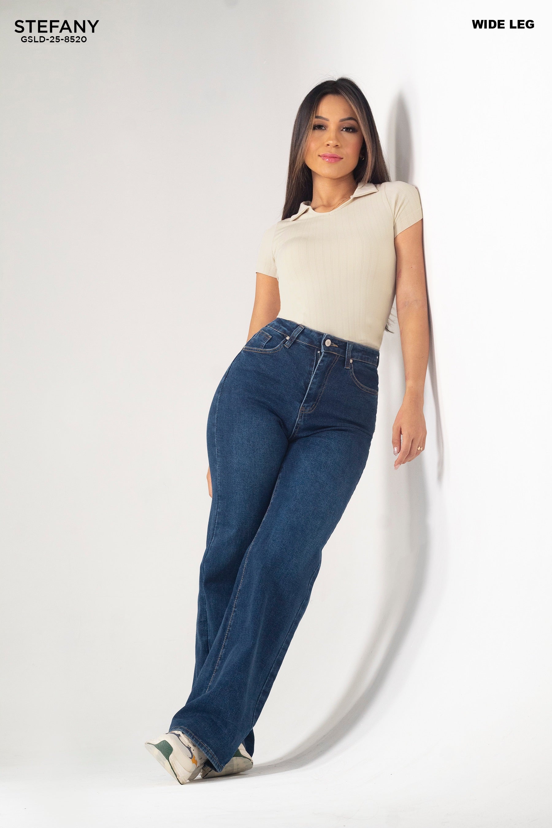 Wide Leg Jeans GSLD-8520