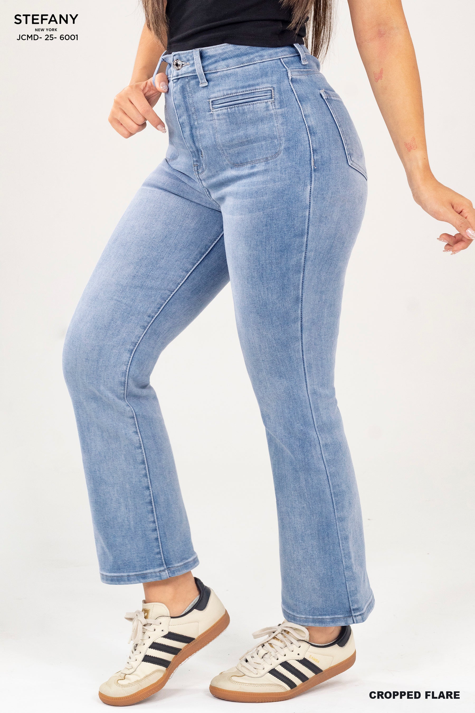 Cropped Flare Jeans JCMD-25-6001
