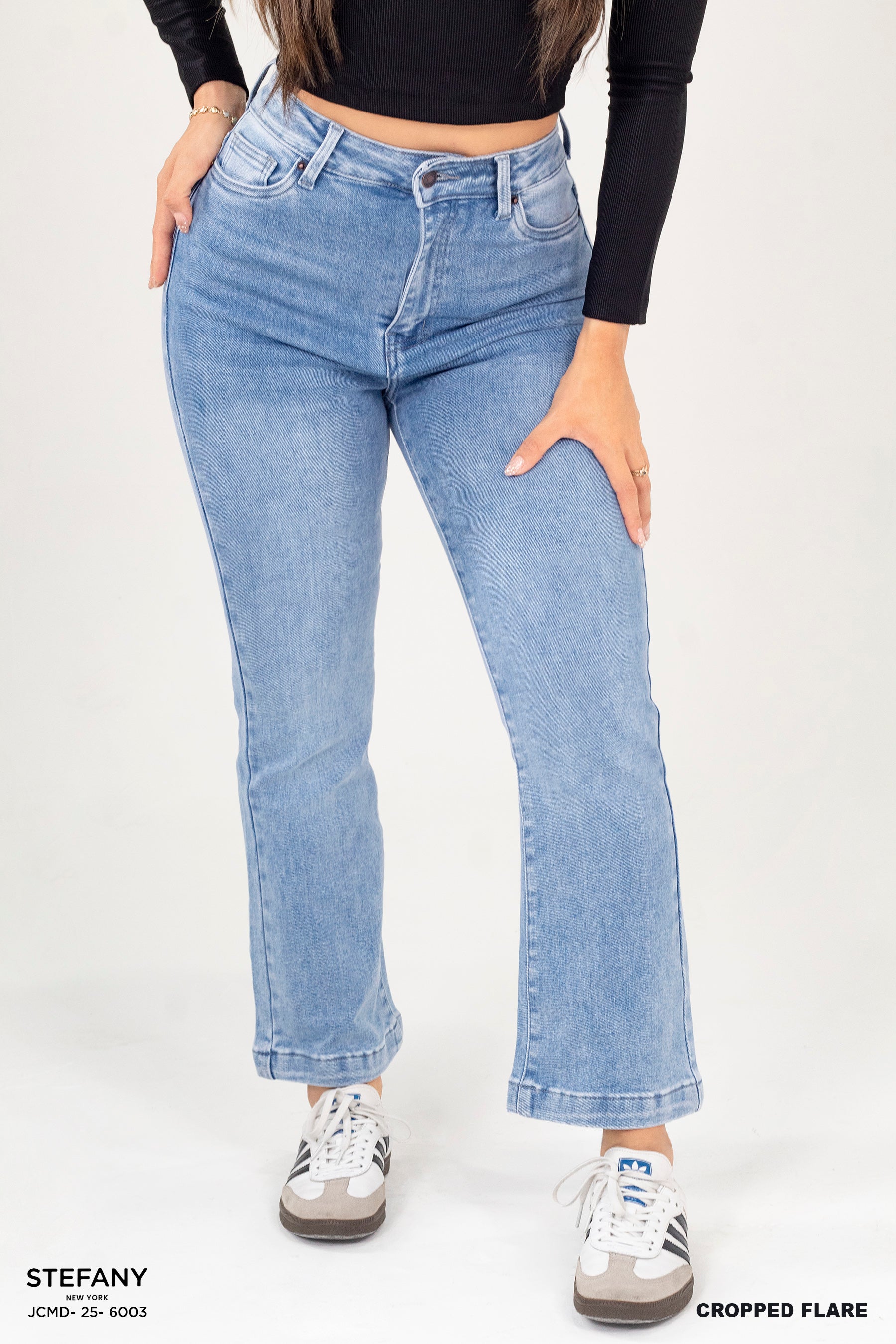 Cropped Flare Jeans JCMD-25-6003