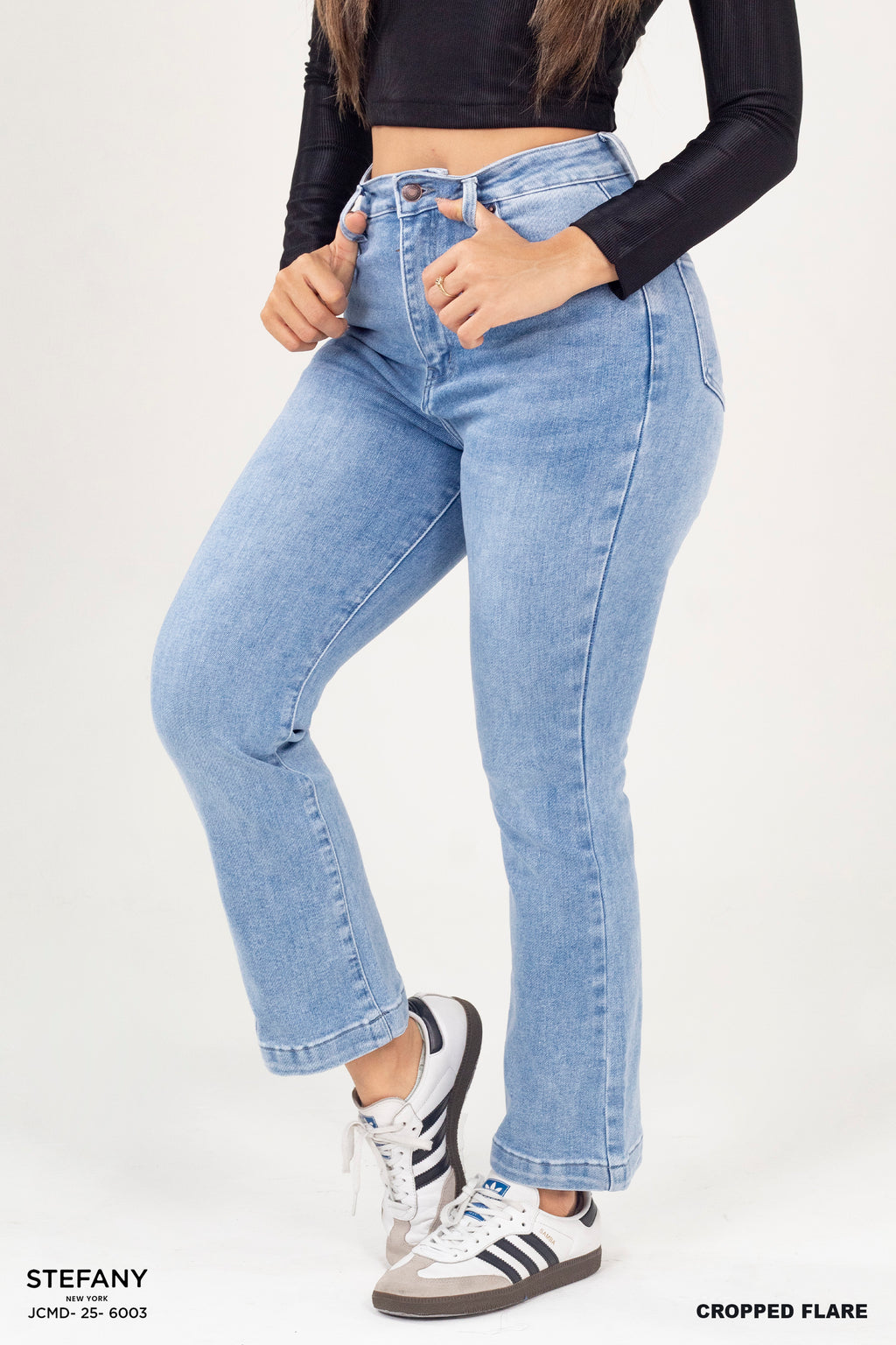 Cropped Flare Jeans JCMD-25-6003