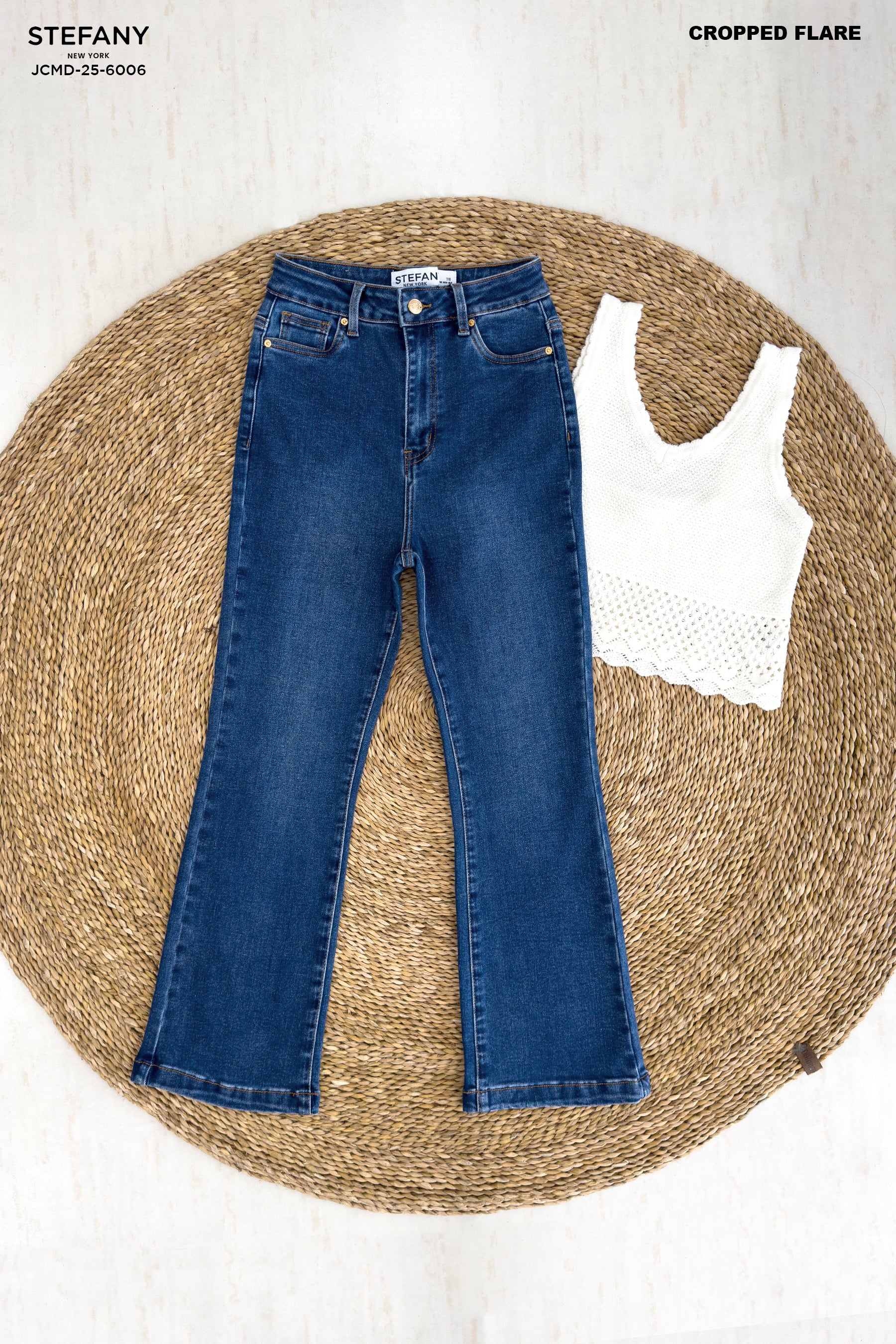 Petite Flare Jeans JCMD-25-6006