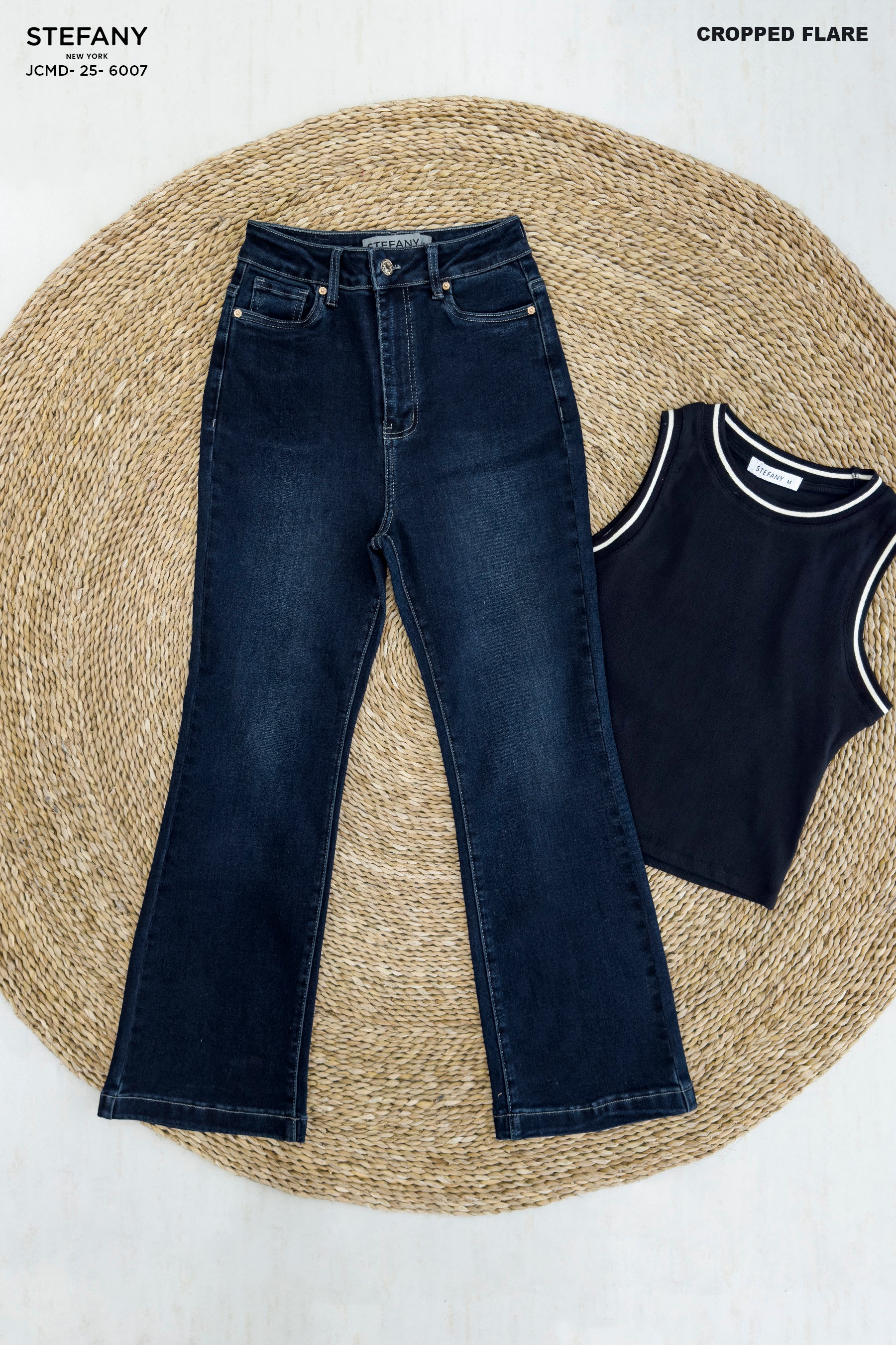 Cropped Flare Jeans JCMD-25-6007