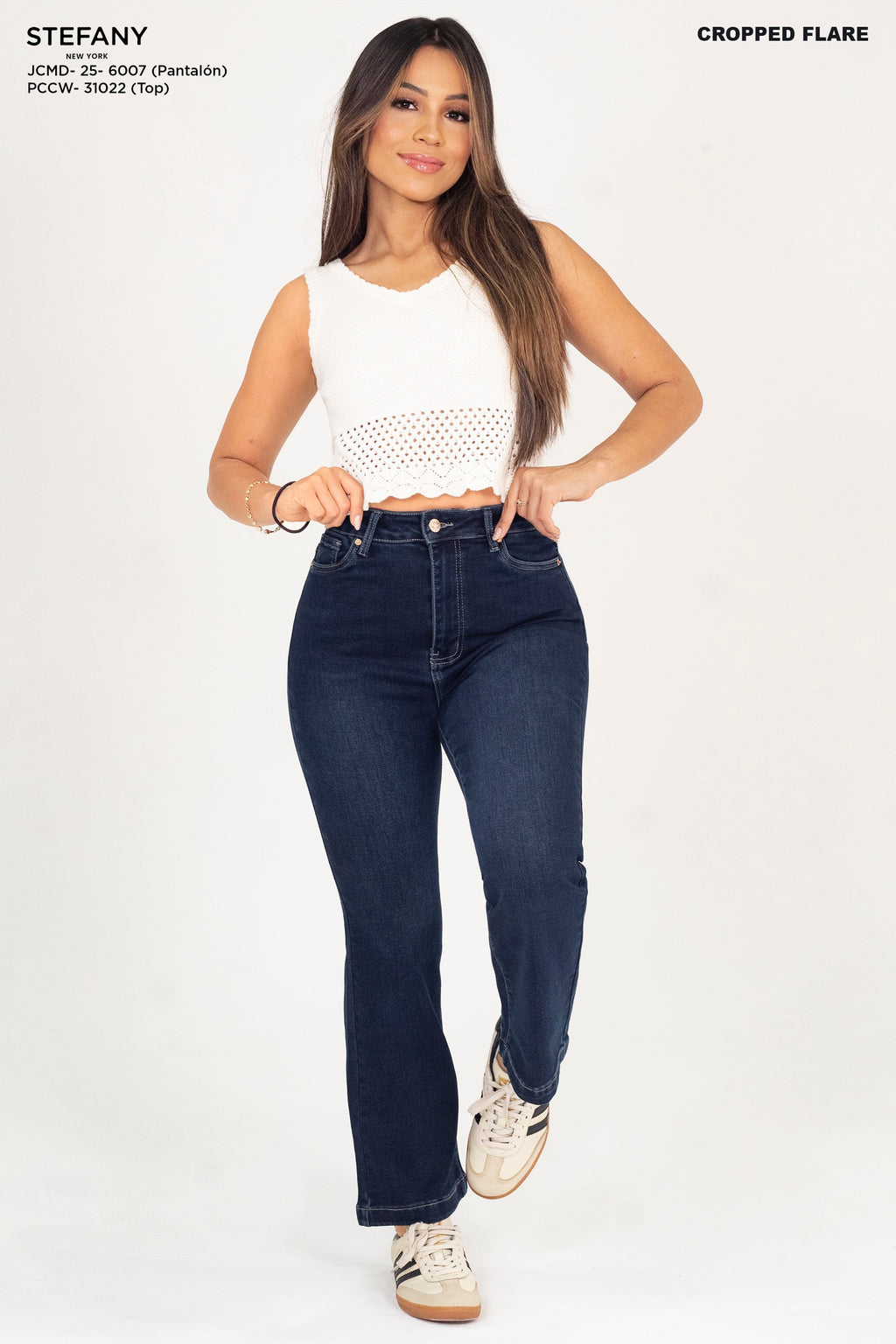 Cropped Flare Jeans JCMD-25-6007