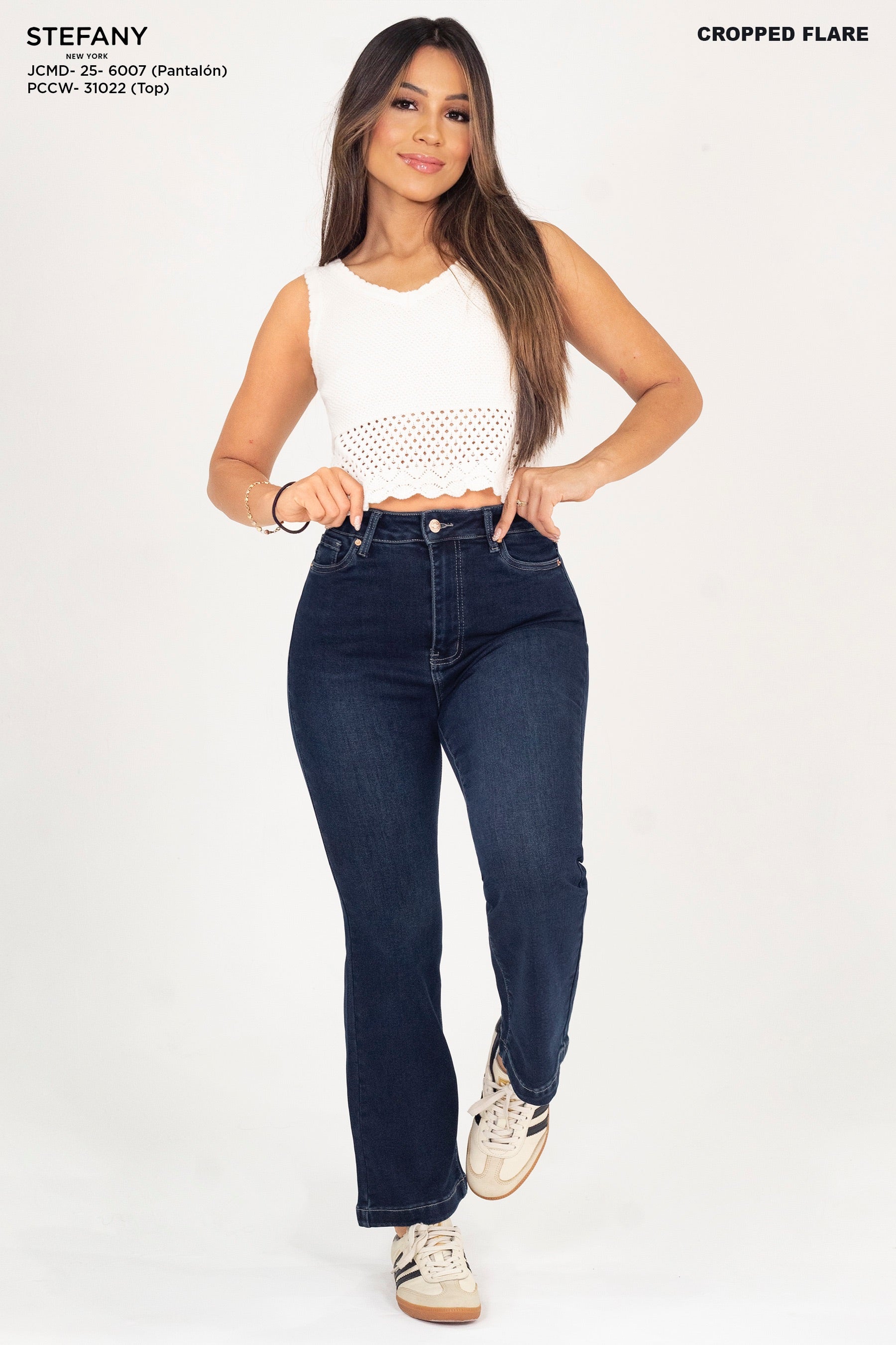 Cropped Flare Jeans JCMD-25-6007