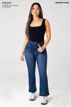 Cropped Flare Jeans JCMD-25-6008