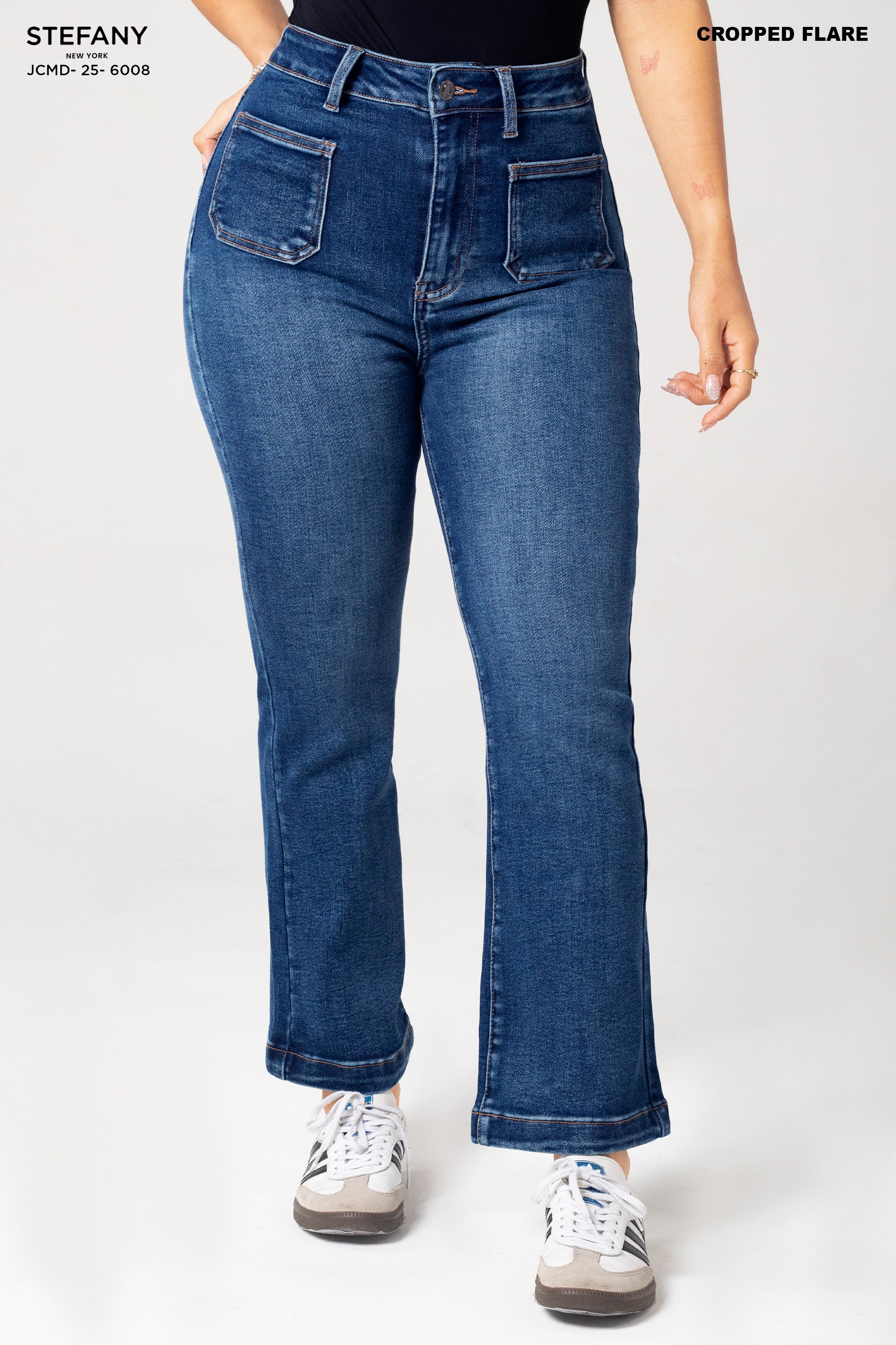 Cropped Flare Jeans JCMD-25-6008
