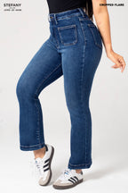 Cropped Flare Jeans JCMD-25-6008