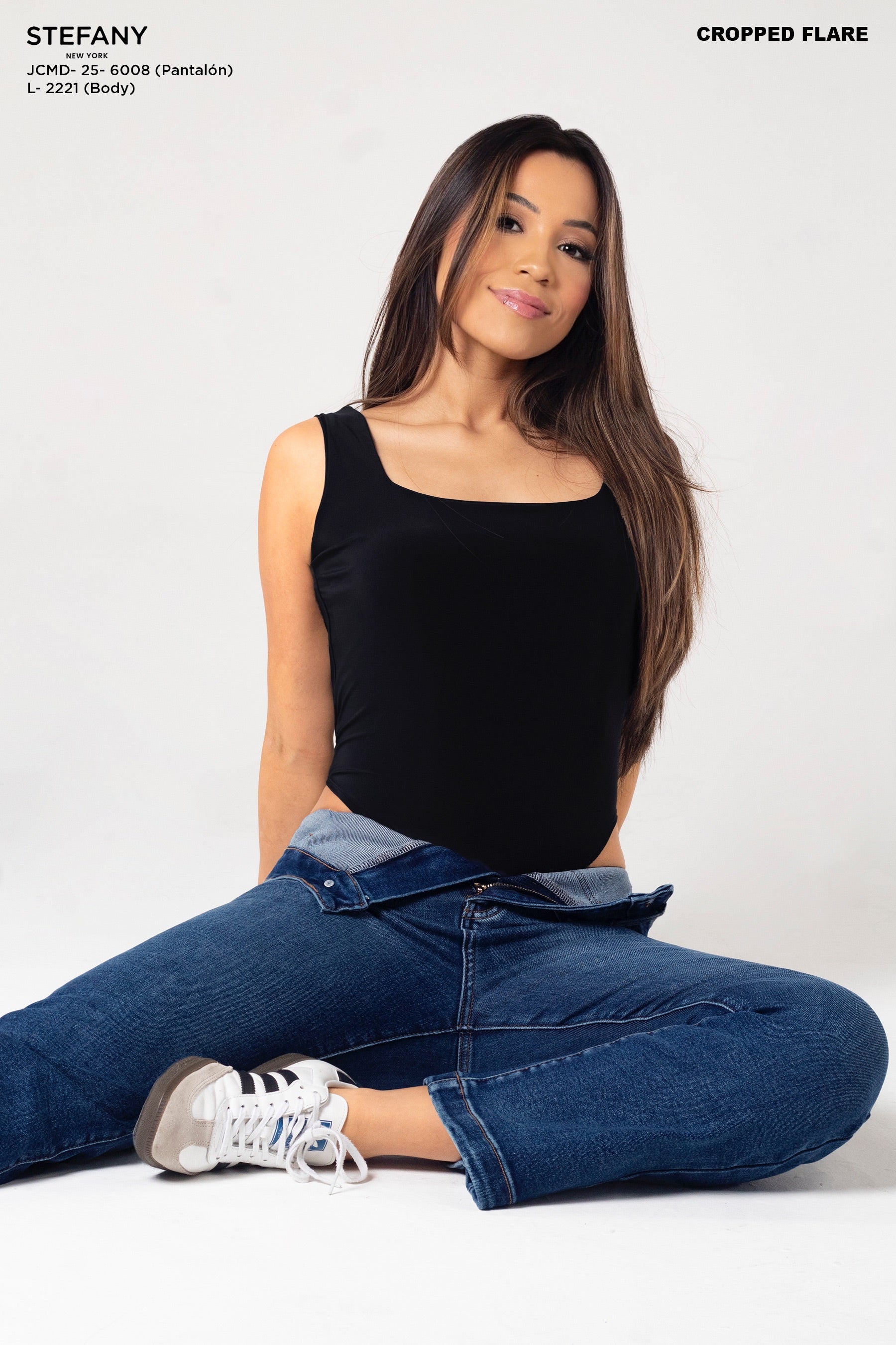 Cropped Flare Jeans JCMD-25-6008