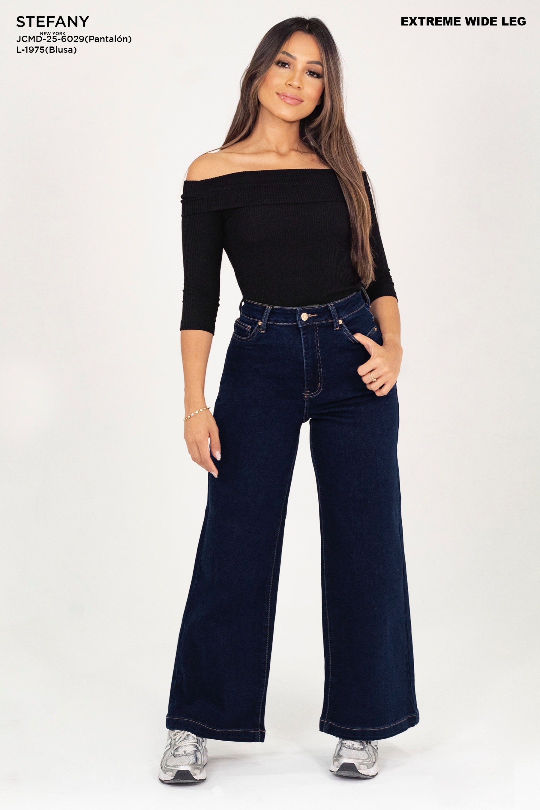 Extreme Wide Leg Jeans JCMD-25-6029