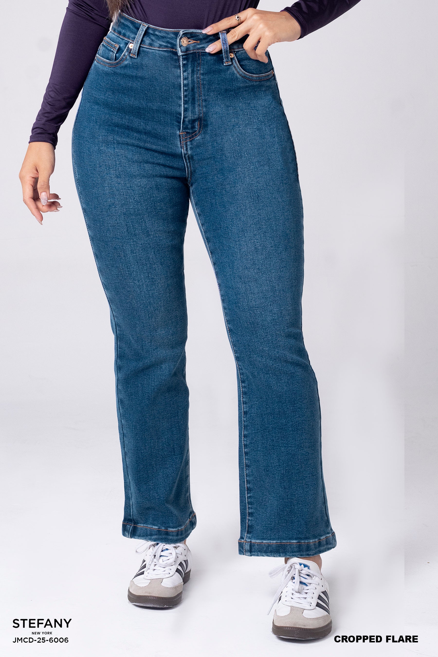 Petite Flare Jeans JCMD-25-6006
