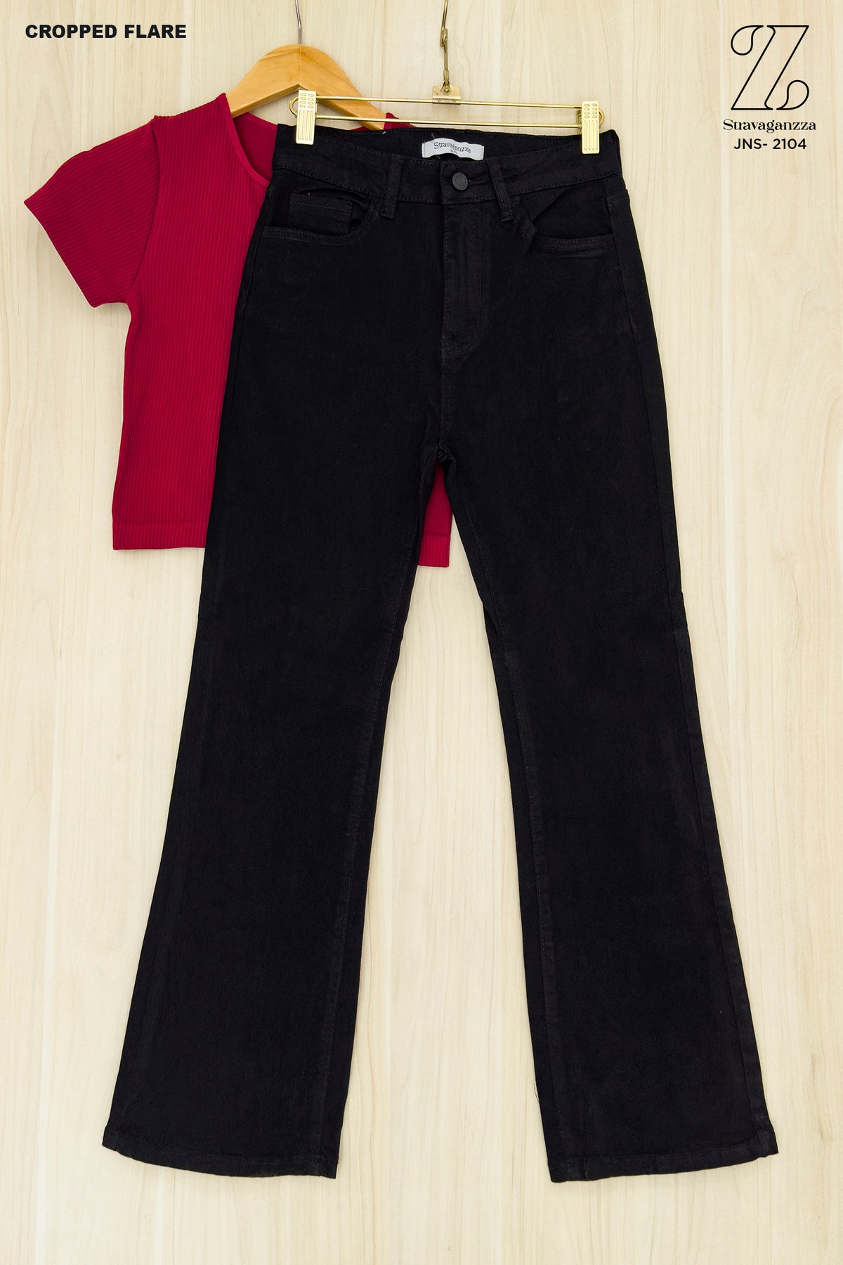 Petite Flare Jeans JNS-2104