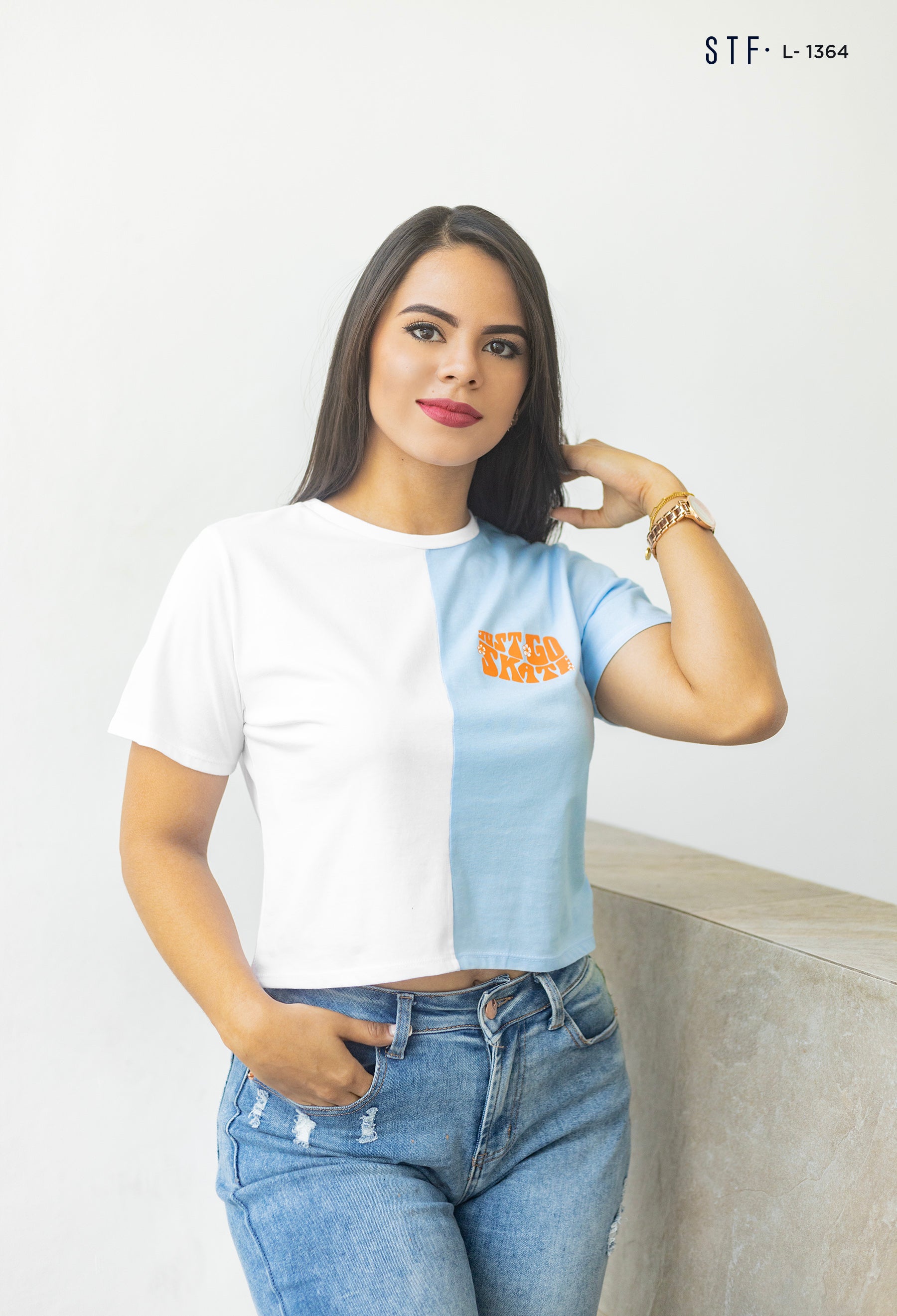 Camiseta Crop L-1364