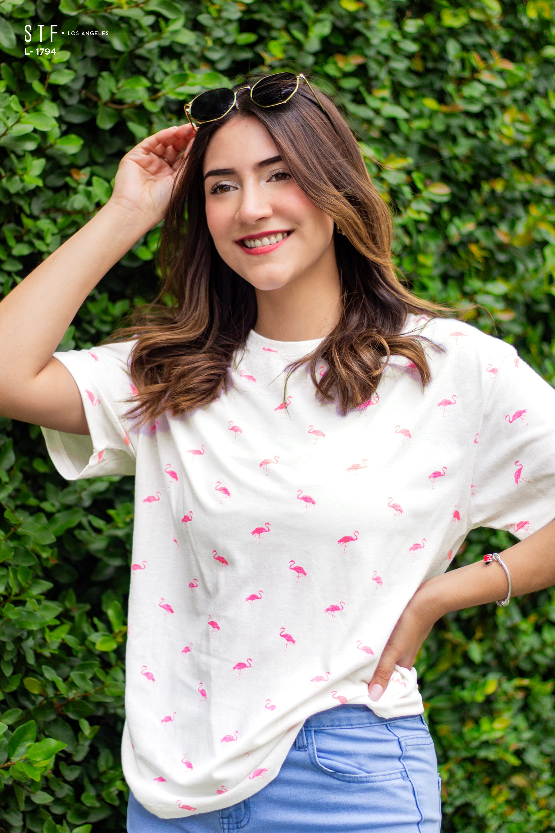 Camiseta Oversize con print L-1794