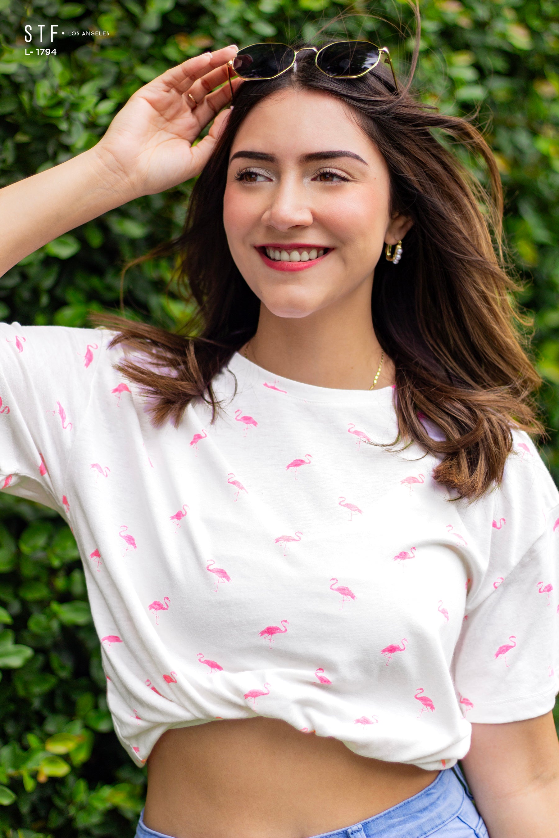 Camiseta Oversize con print L-1794