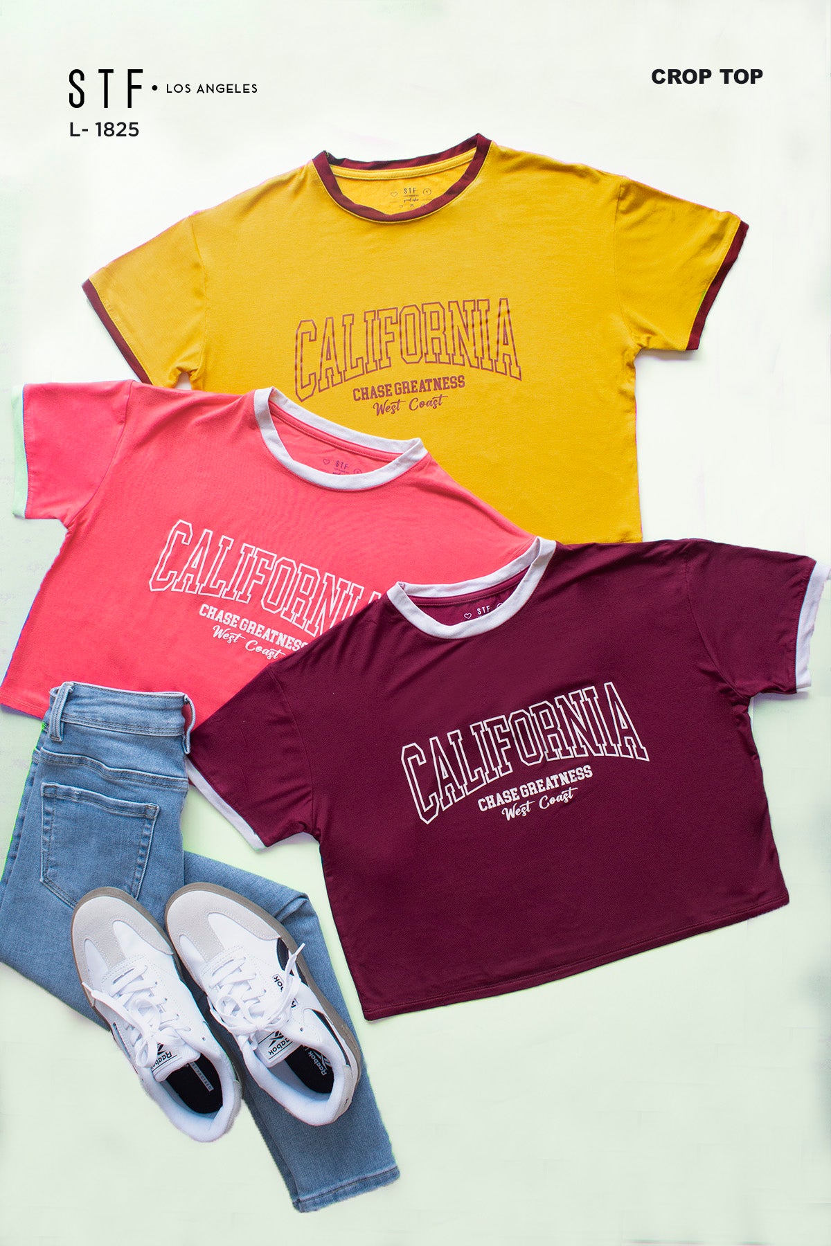 Camiseta Crop L-1825