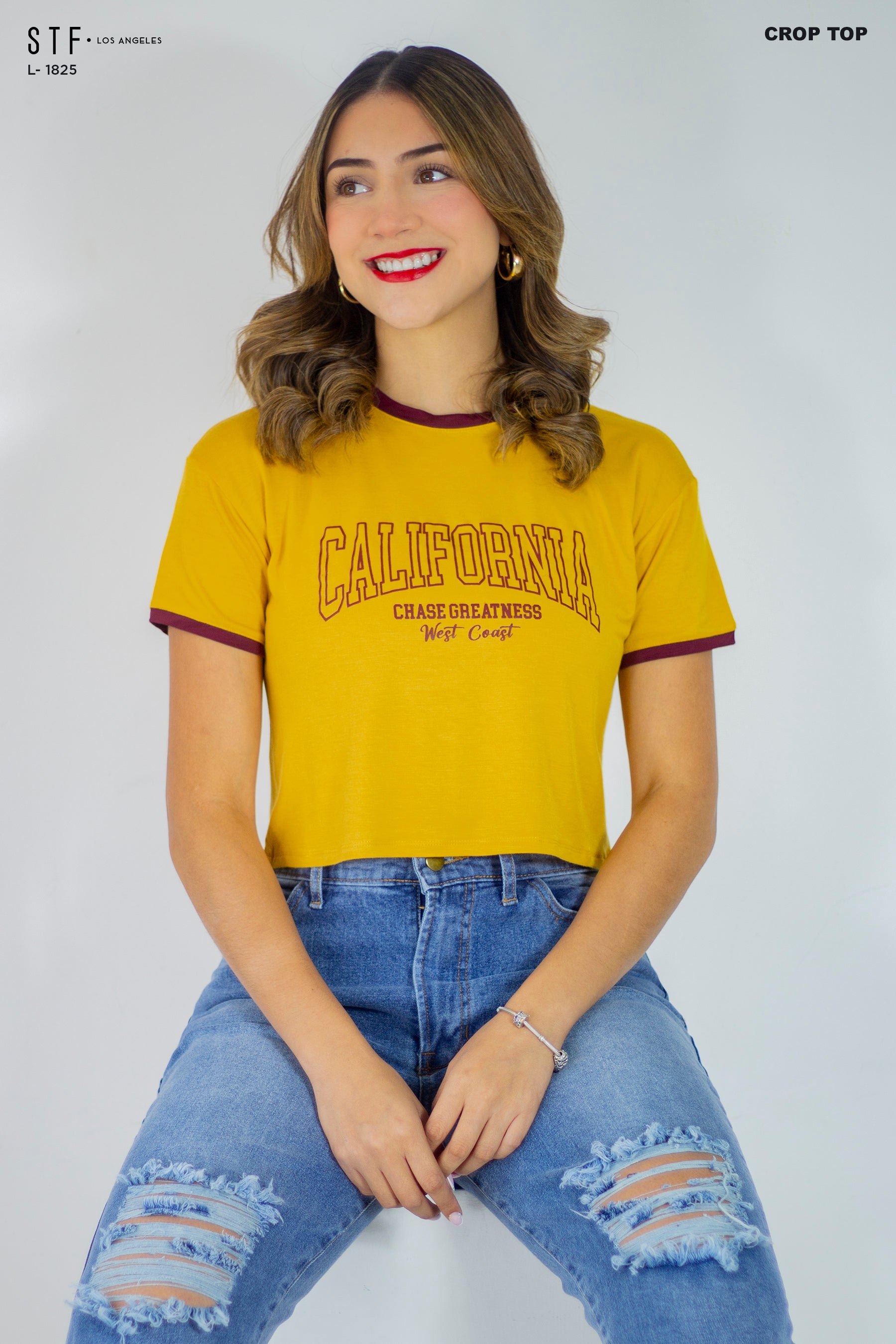 Camiseta Crop L-1825
