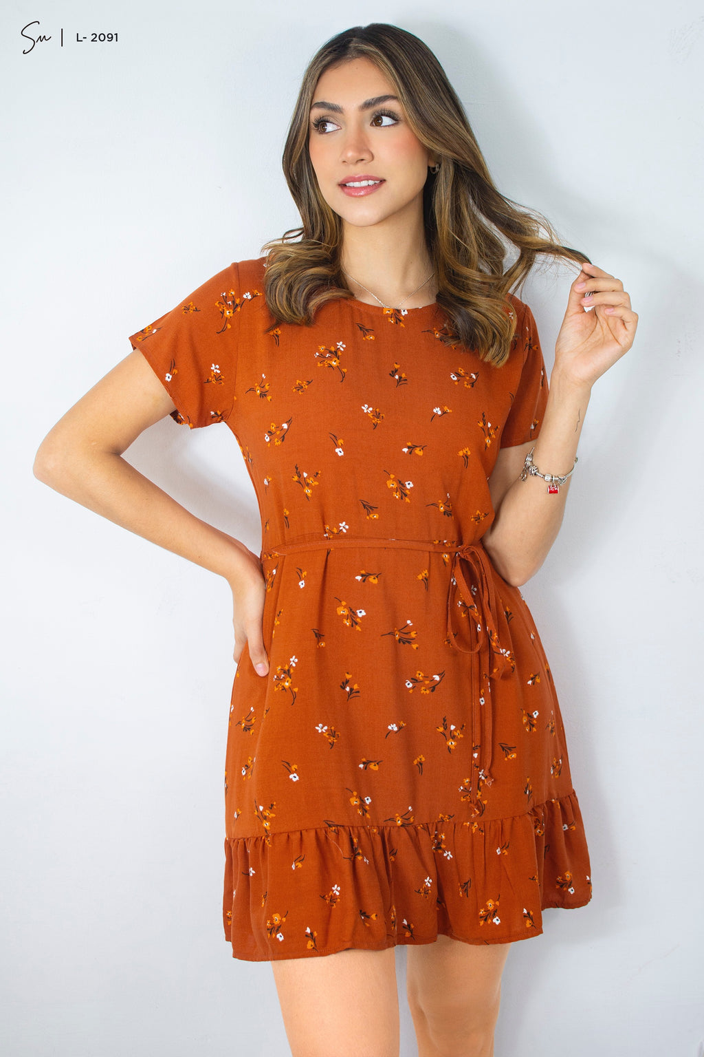 Vestido Floral L-2091
