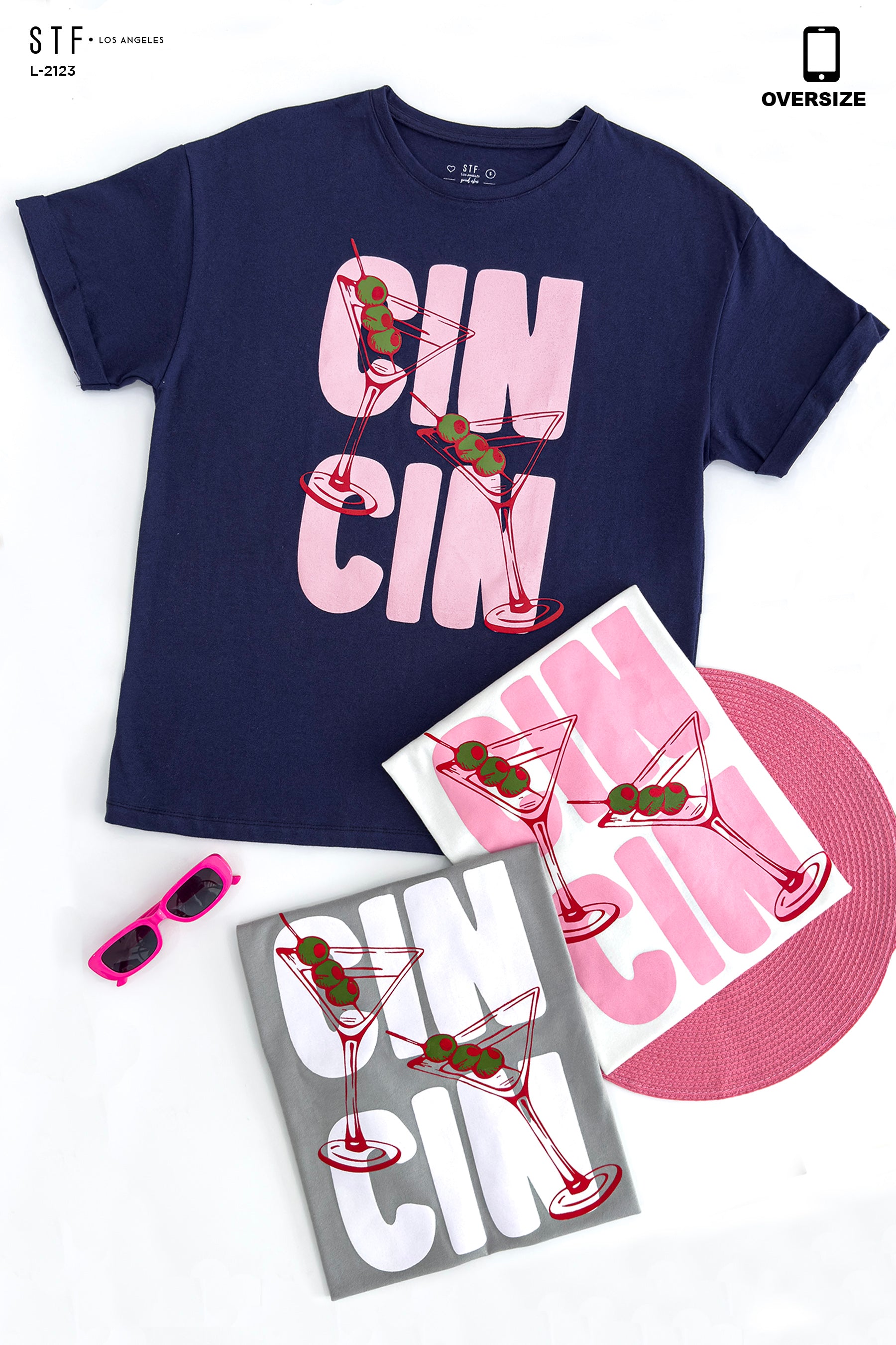 Camiseta Oversize L-2123