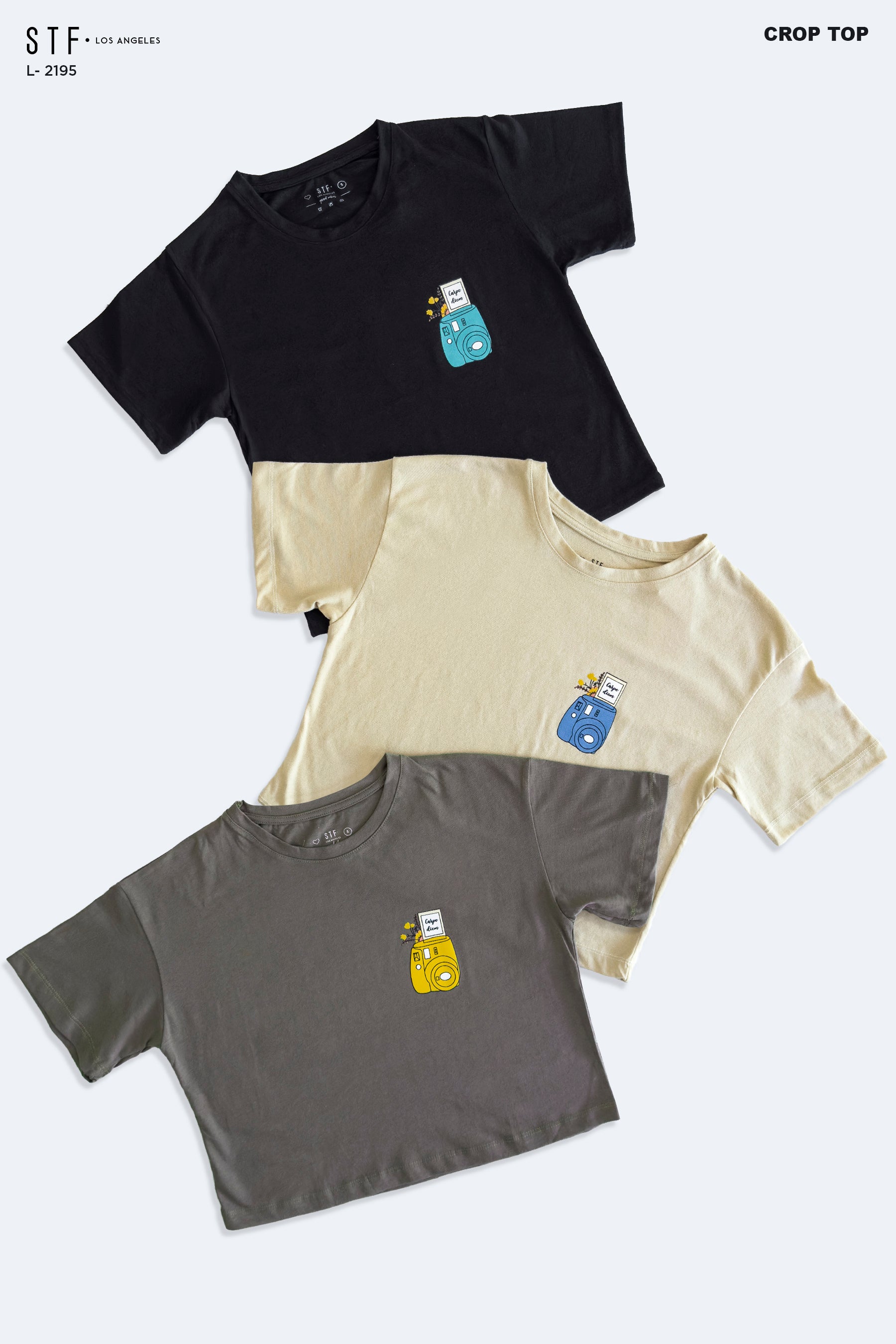 Camiseta Crop L-2195