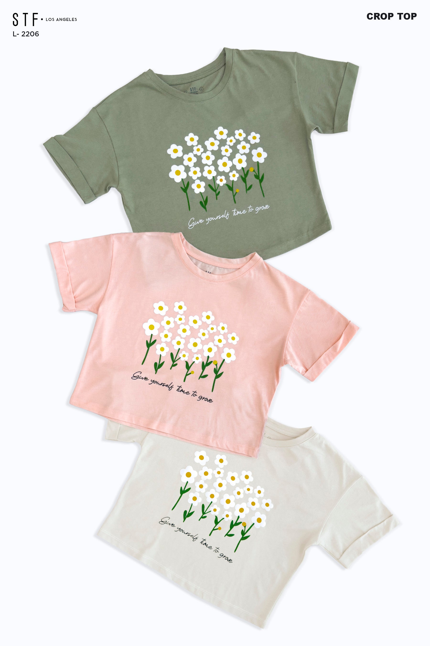 Camiseta Crop L-2206