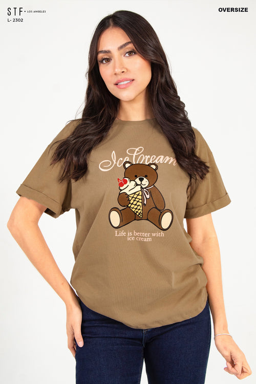 Camiseta Oversize L-2302