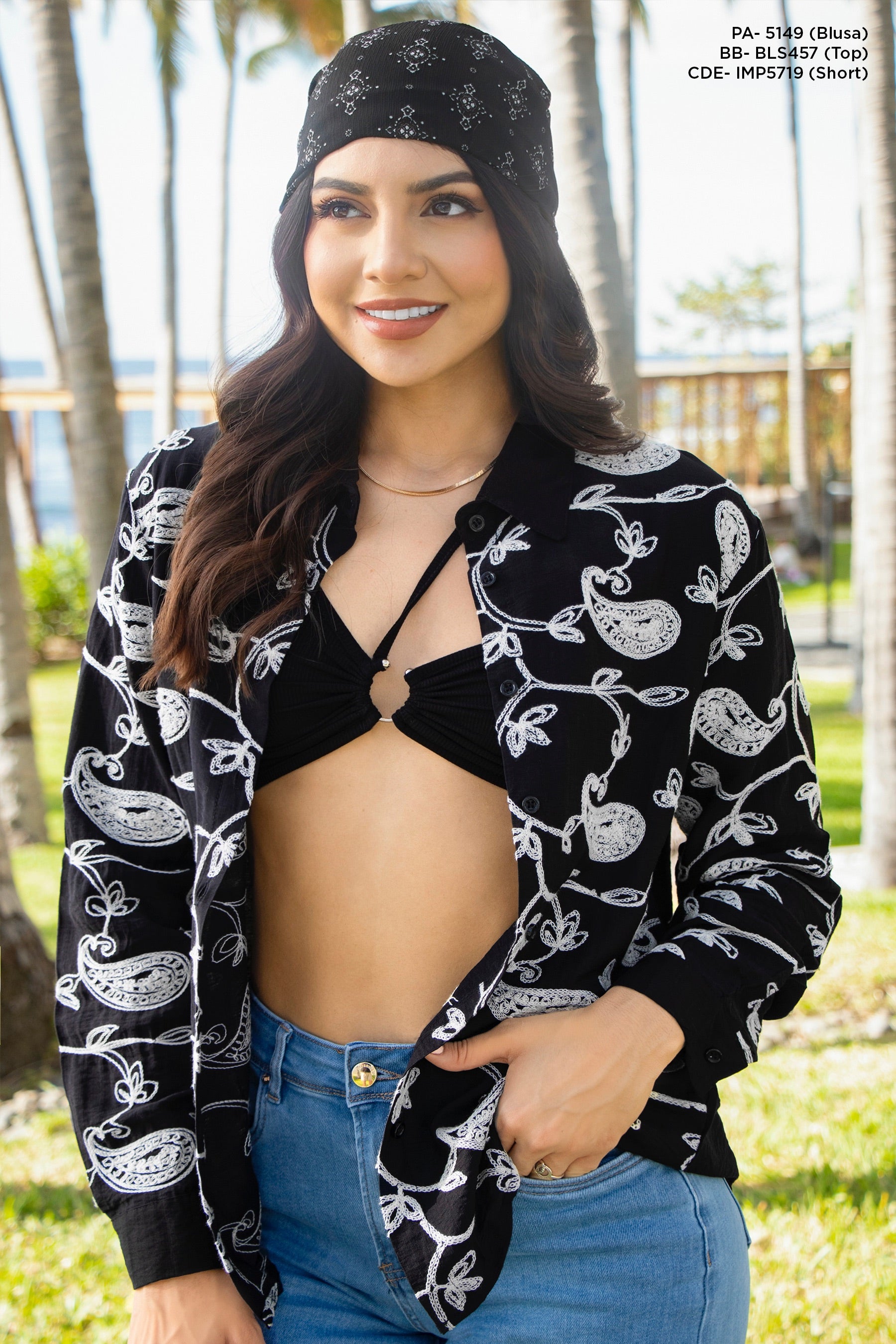 Blusa de vestir PA-5149