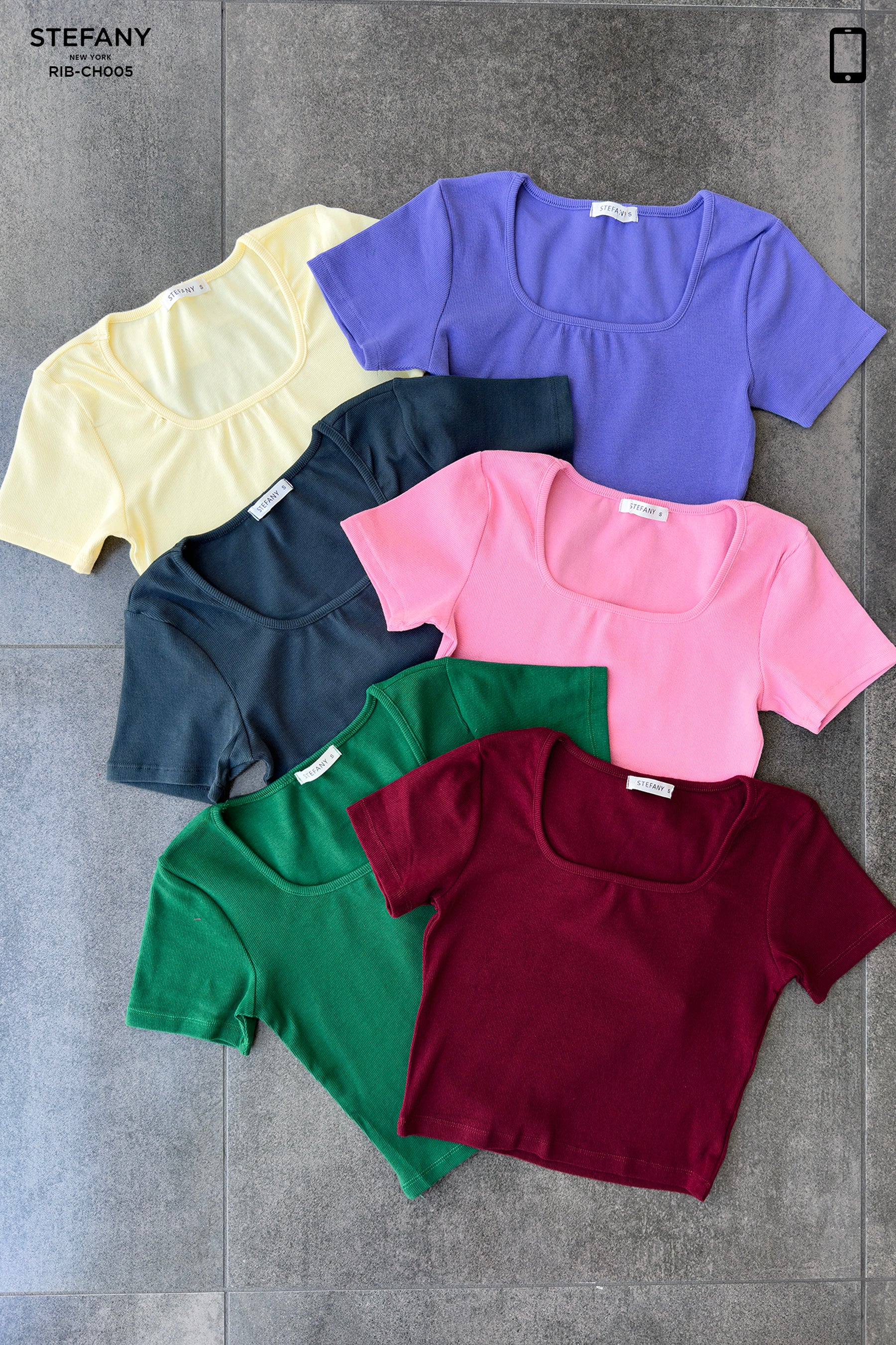 Top Básico de Rib RIB-CH005