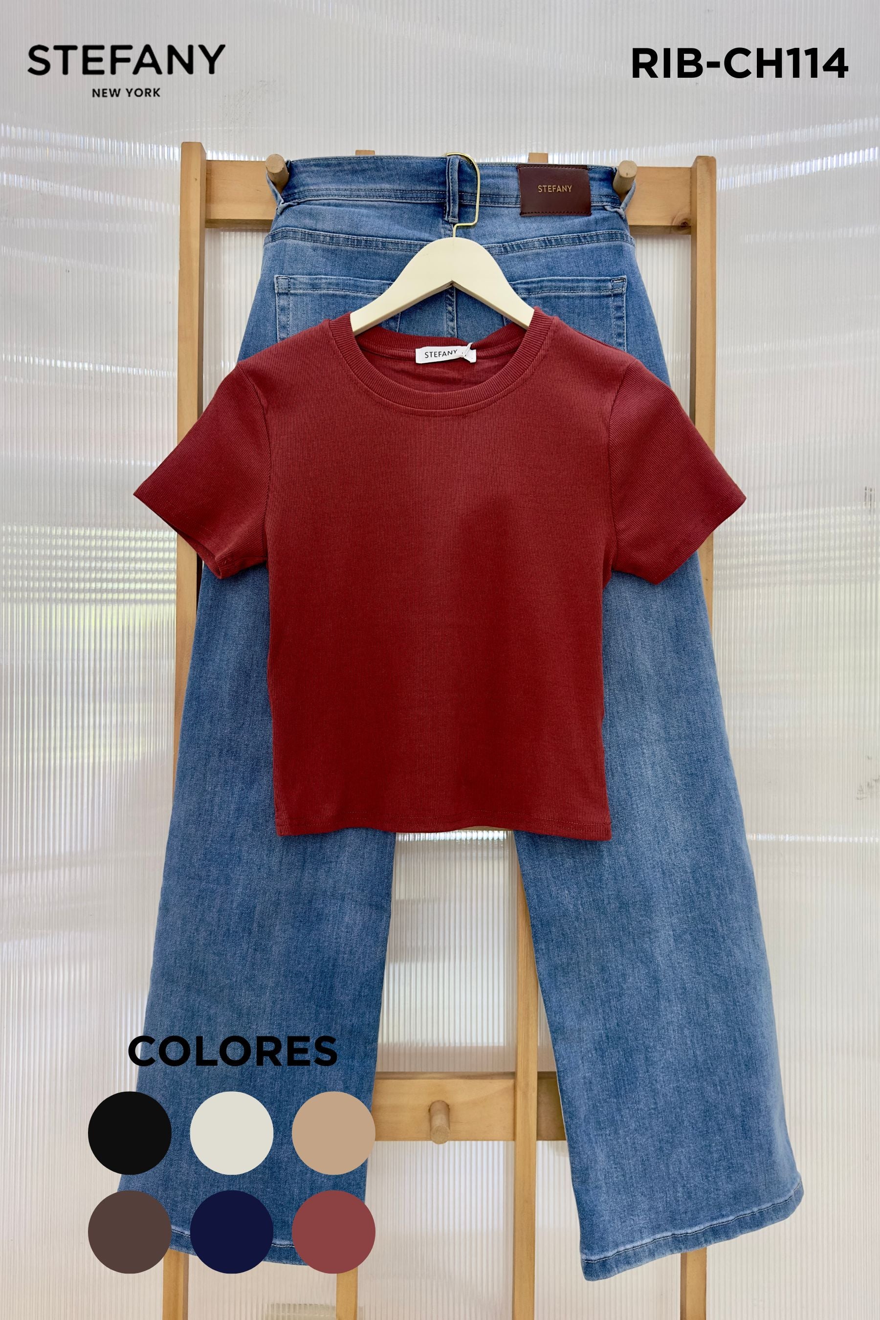 Top Básico de Rib RIB-CH114