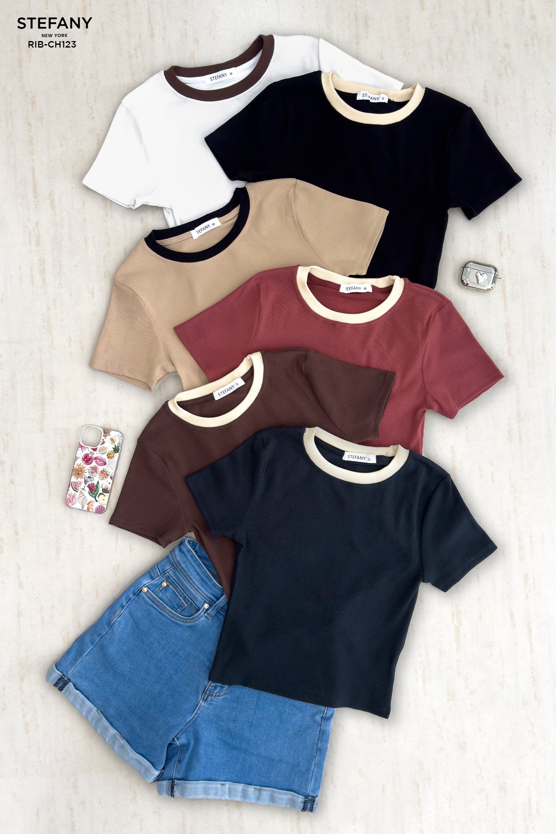 Top Básico de Rib RIB-CH123