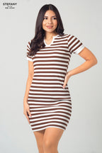 Vestido Rib de Rayas RIB-ST001