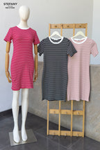Vestido Rib de Rayas RIB-ST006