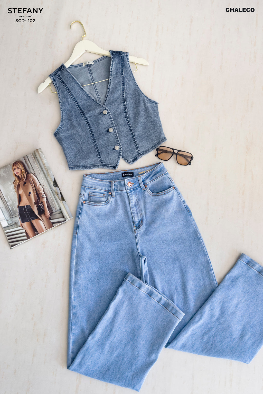 Chaleco Denim SCD-102