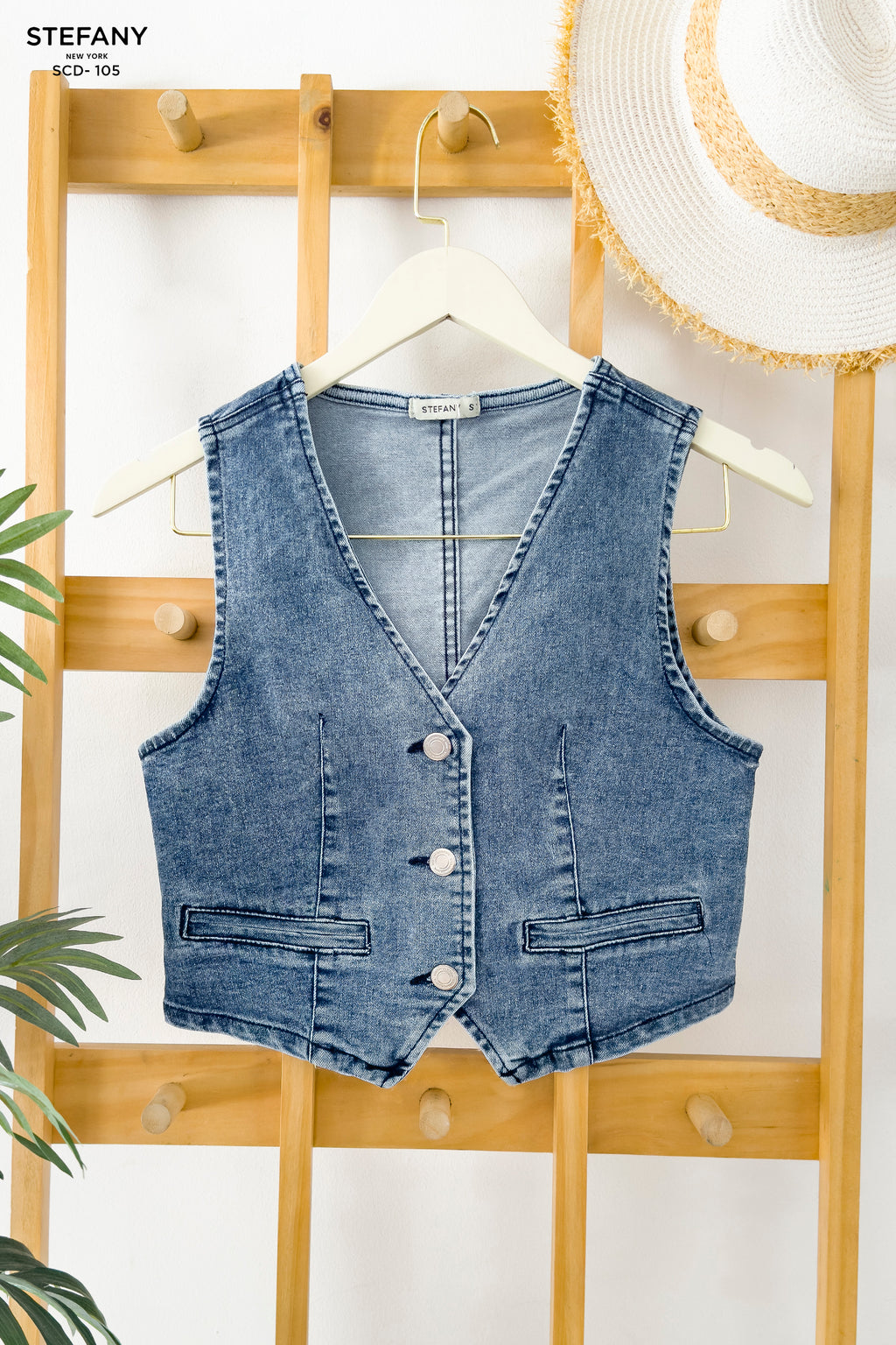 Chaleco Denim SCD-105
