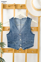 Chaleco Denim SCD-105