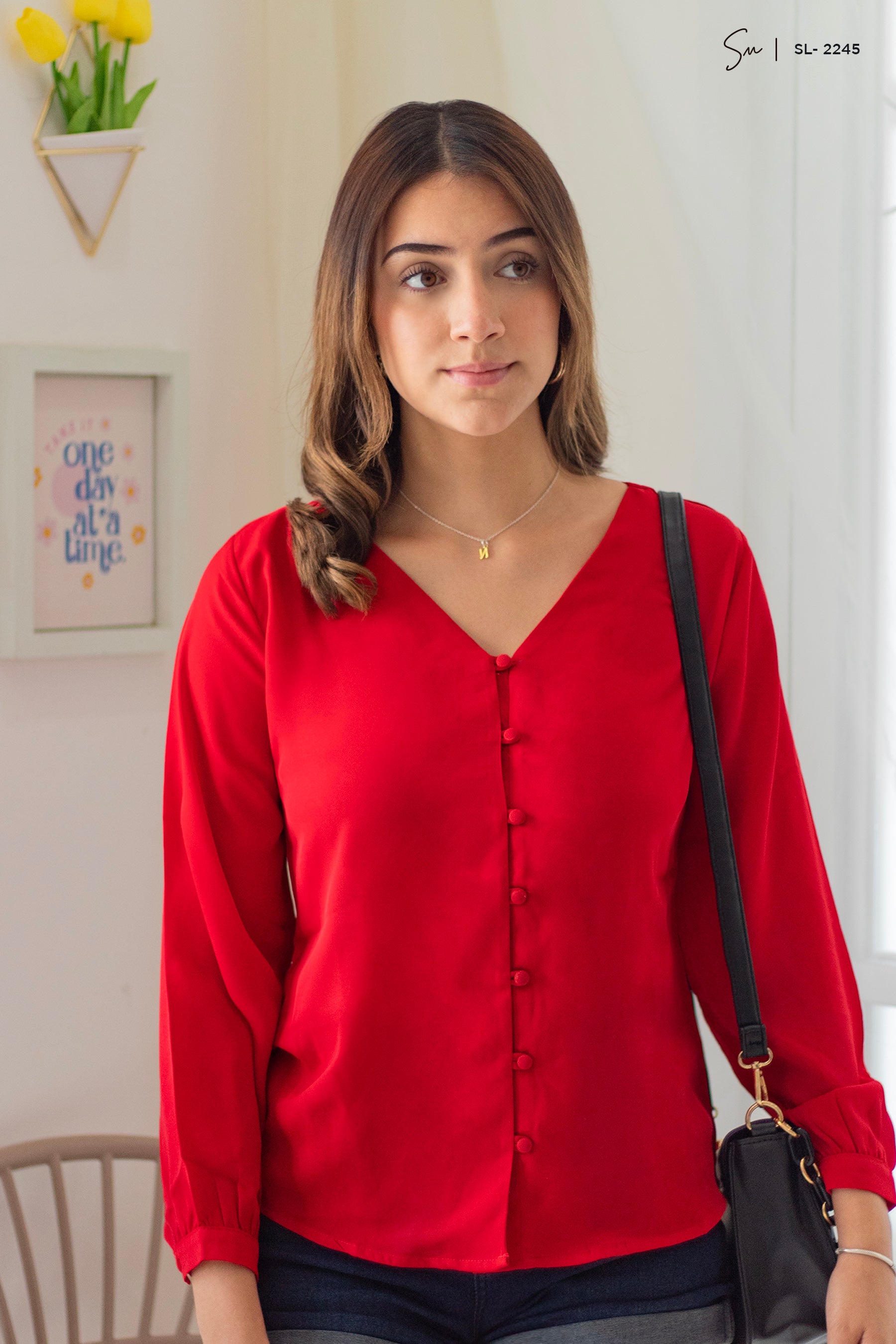 Blusa Casual Manga Larga SL-2245