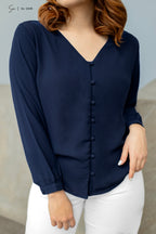 Blusa Casual Manga Larga SL-2245