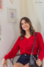 Blusa Casual Manga Larga SL-2245