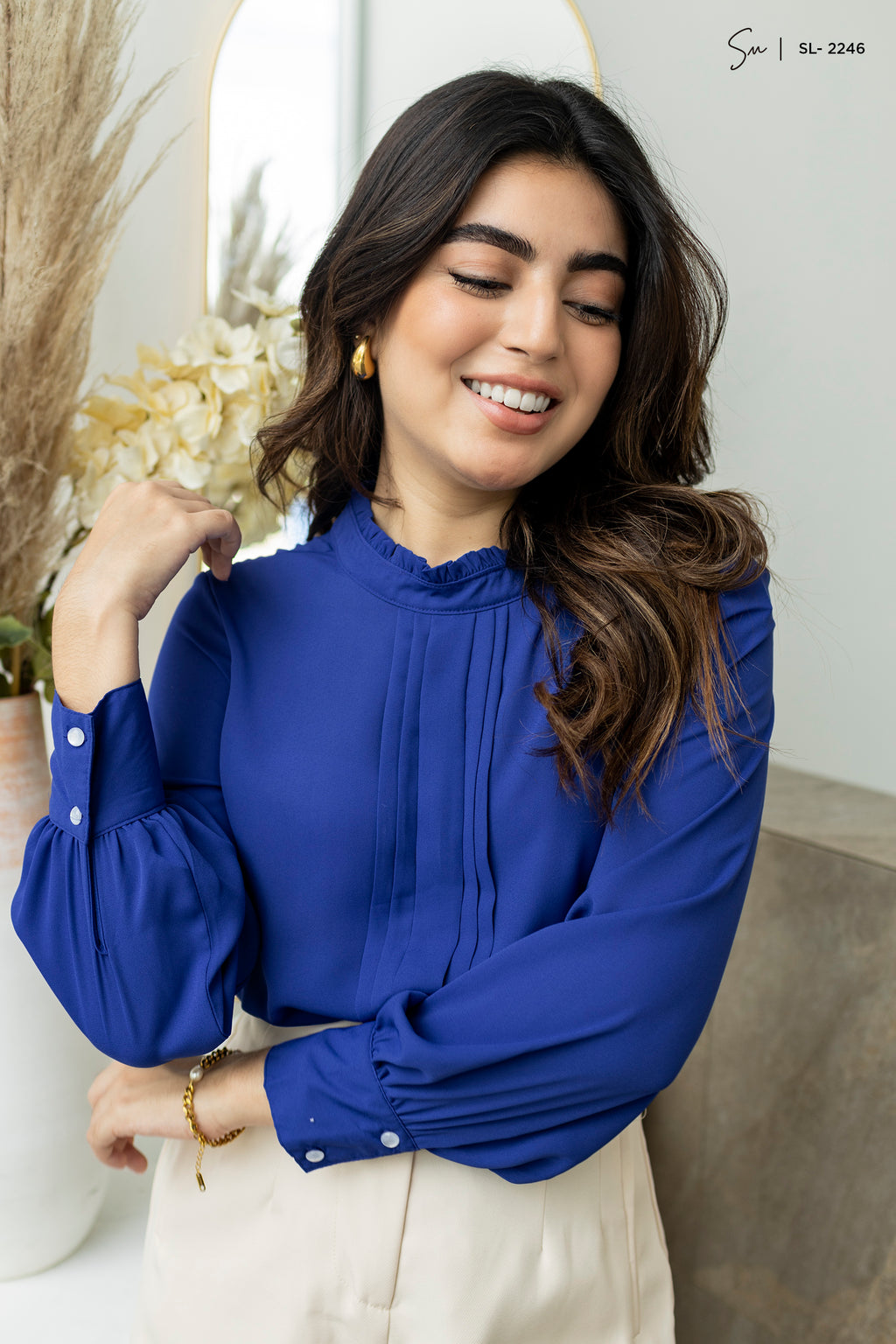 Blusa Casual Manga Larga SL-2246