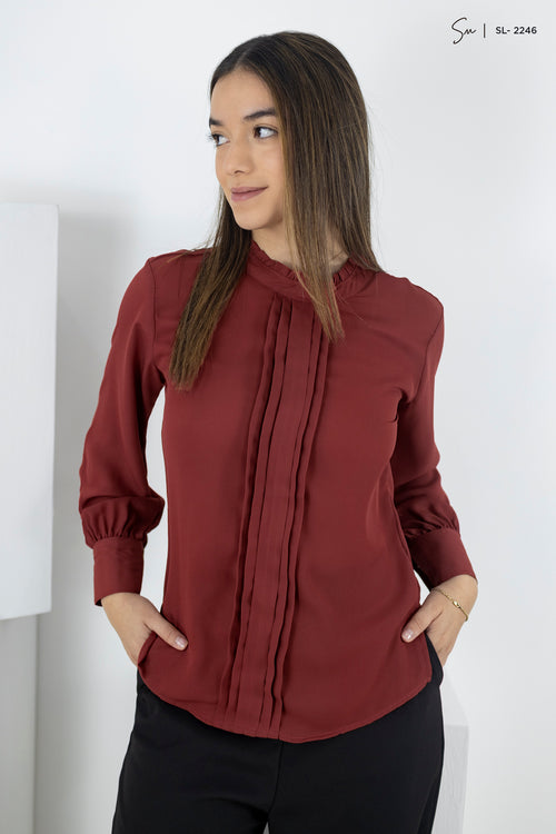 Blusa Casual Manga Larga SL-2246