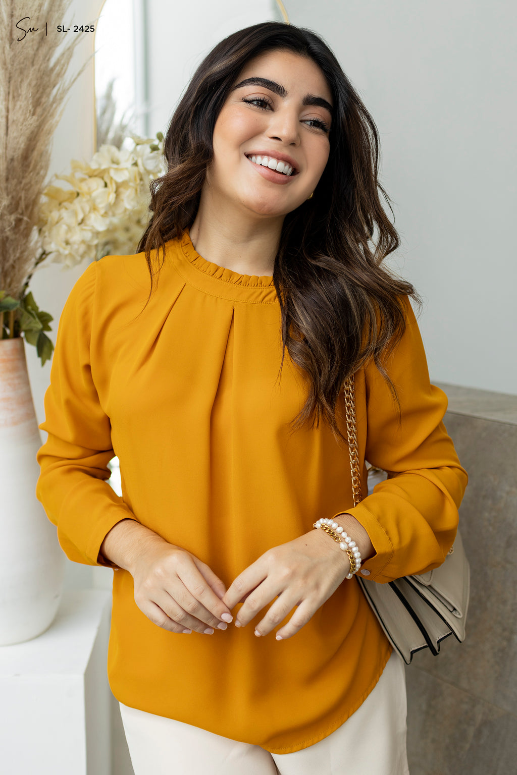 Blusa Casual Manga Larga SL-2425