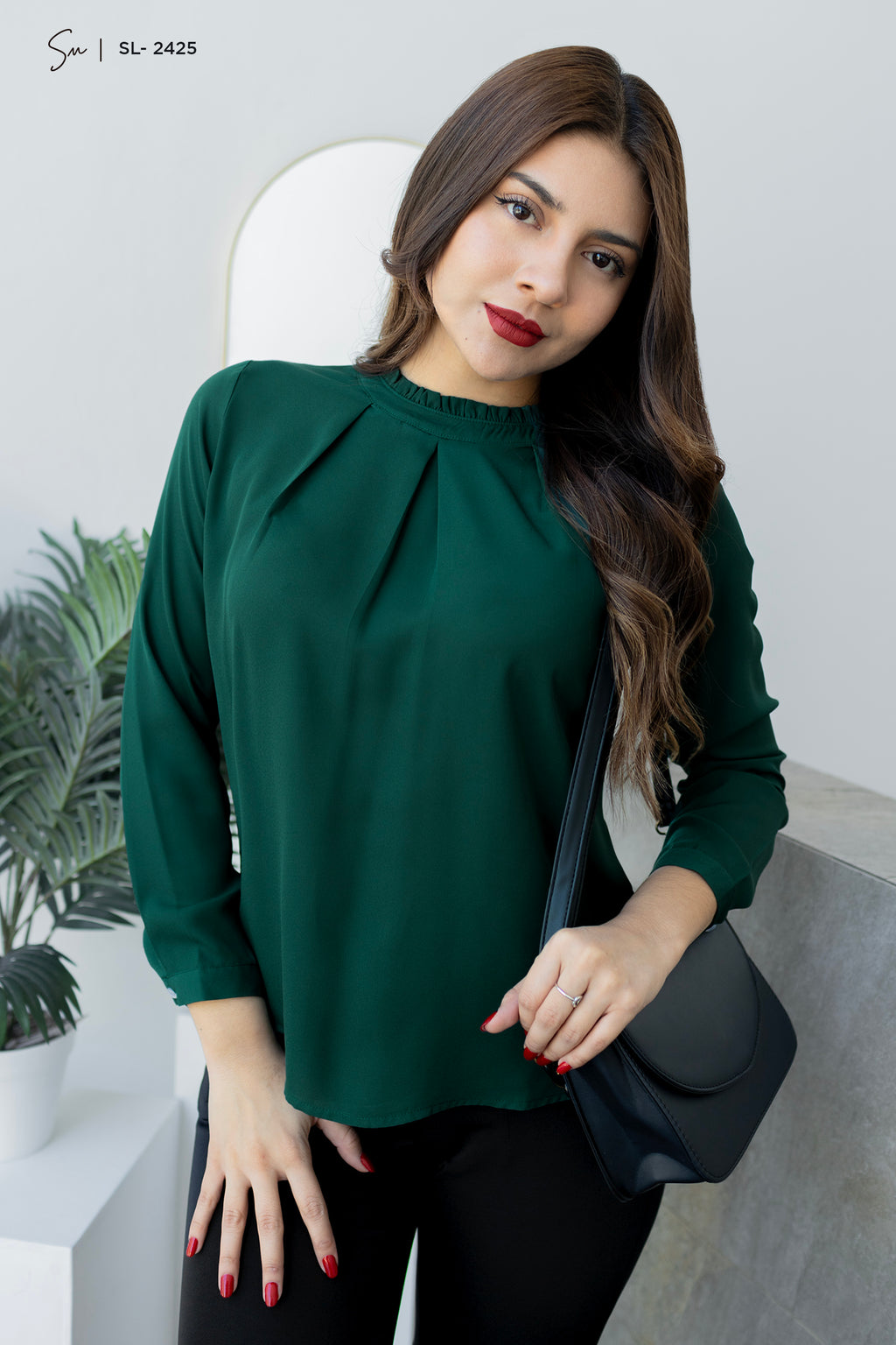 Blusa Casual Manga Larga SL-2425