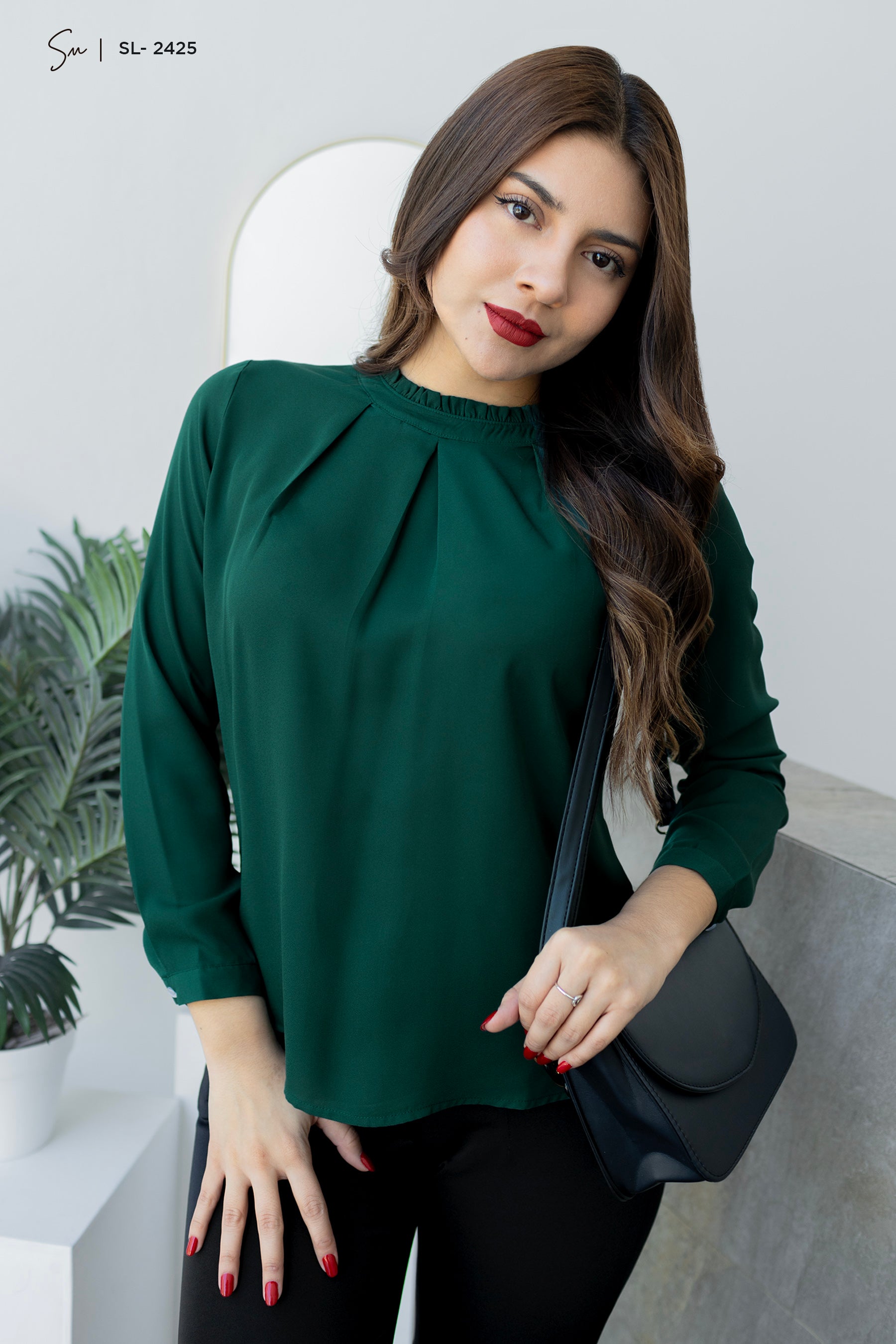 Blusa Casual Manga Larga SL-2425