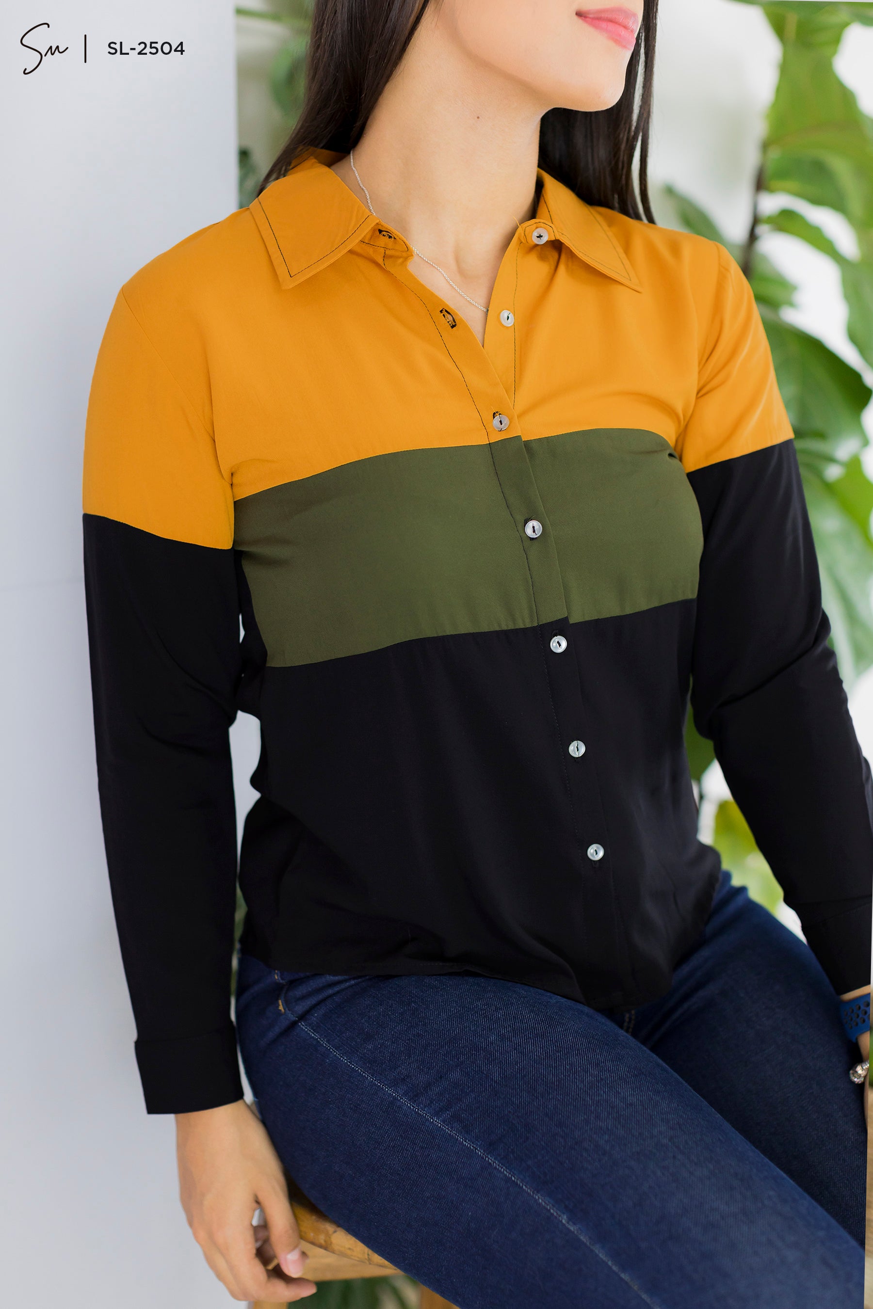 Blusa Manga Larga SL-2504