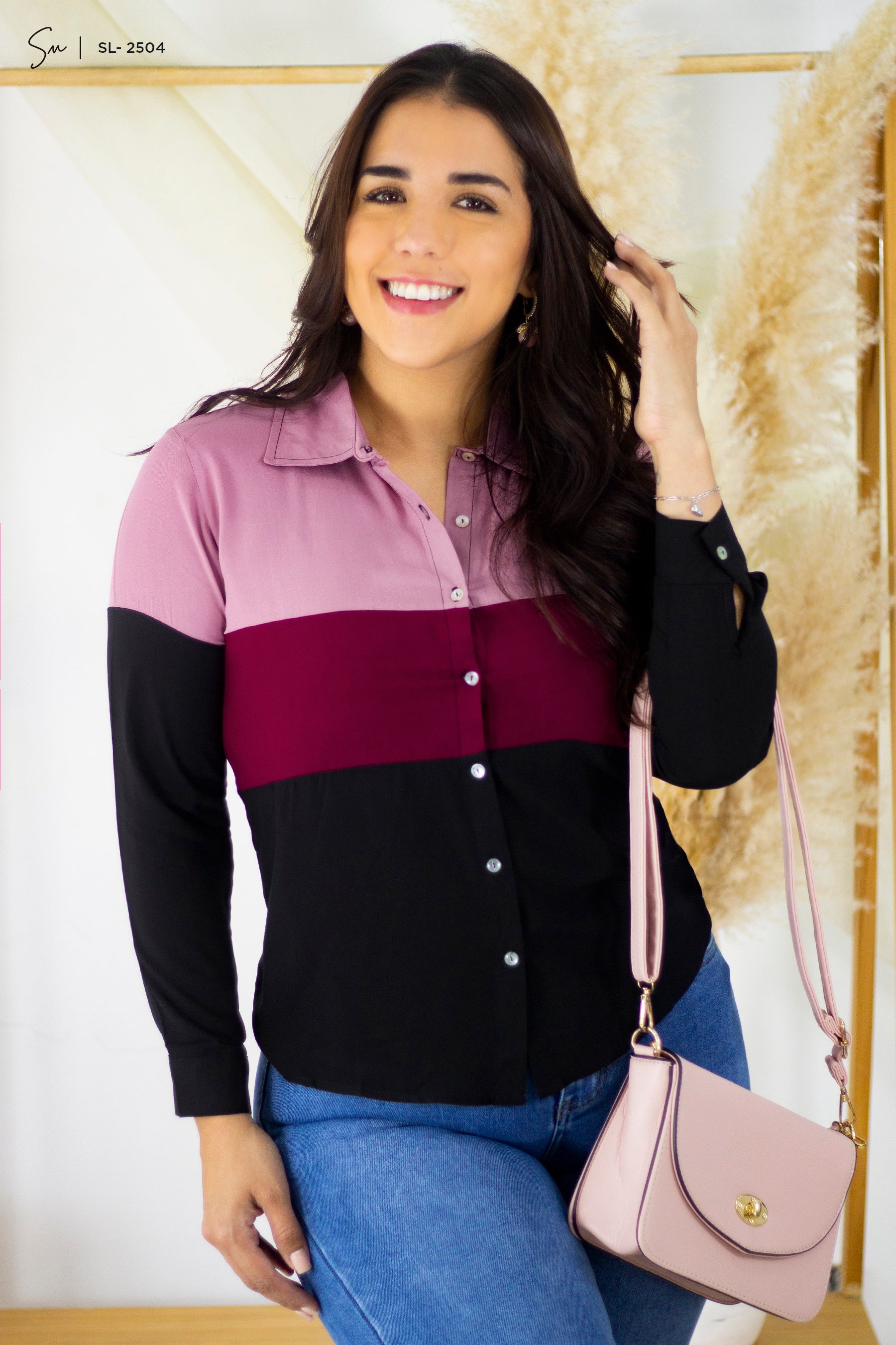 Blusa Manga Larga SL-2504