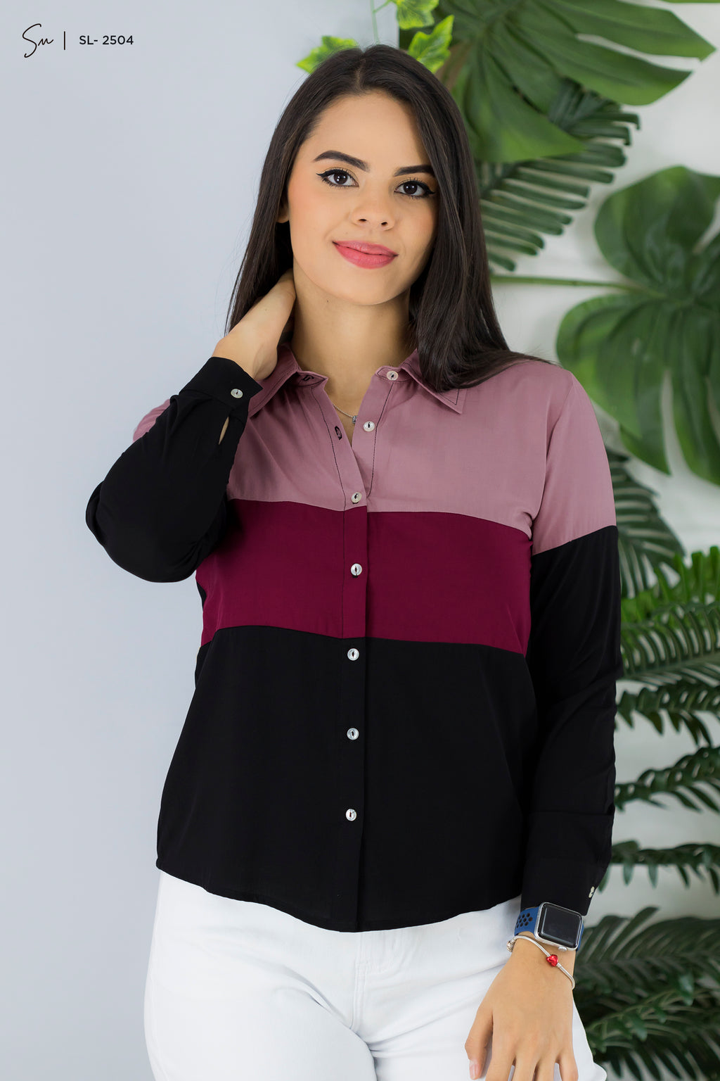 Blusa Manga Larga SL-2504
