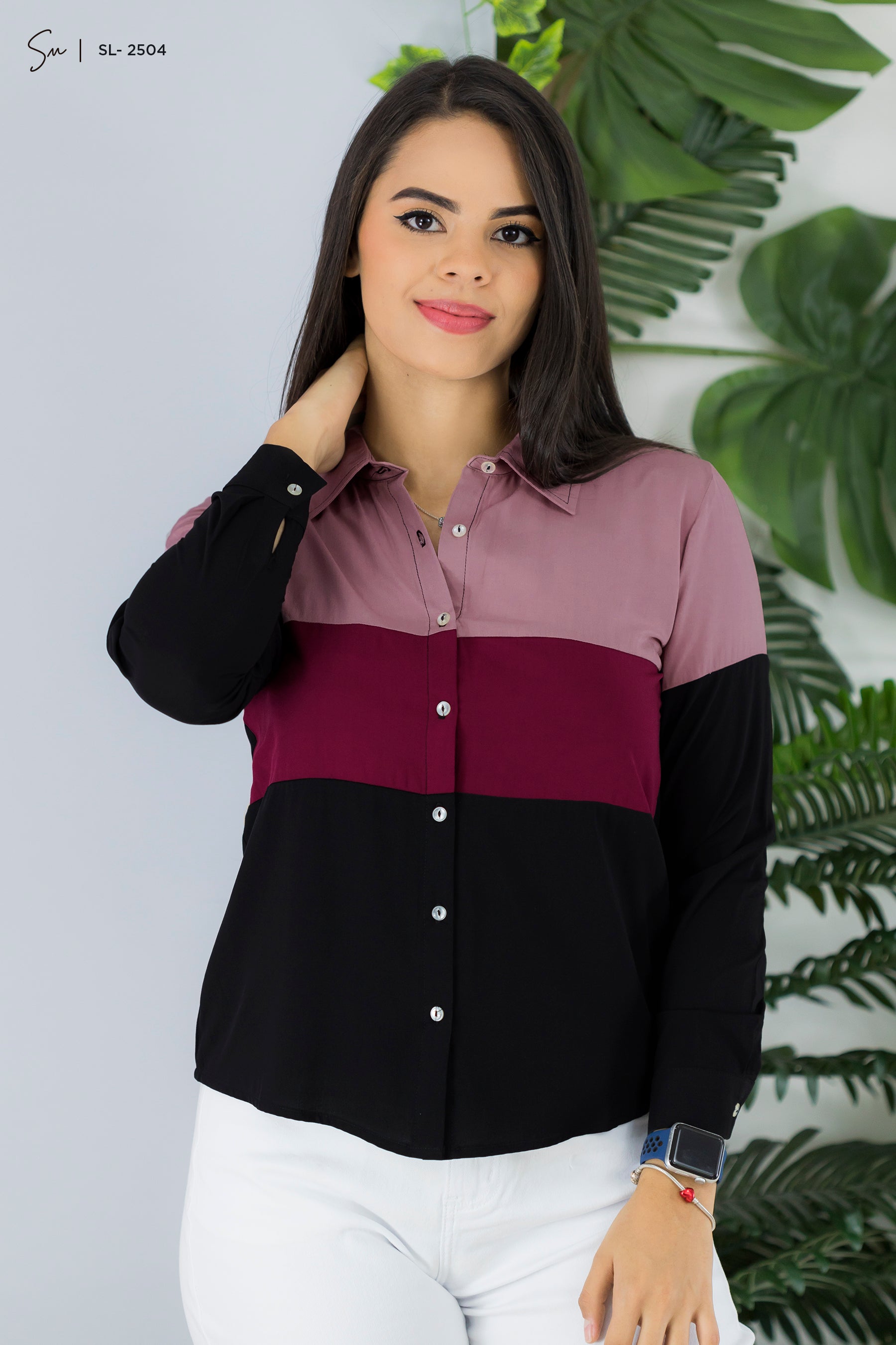 Blusa Manga Larga SL-2504
