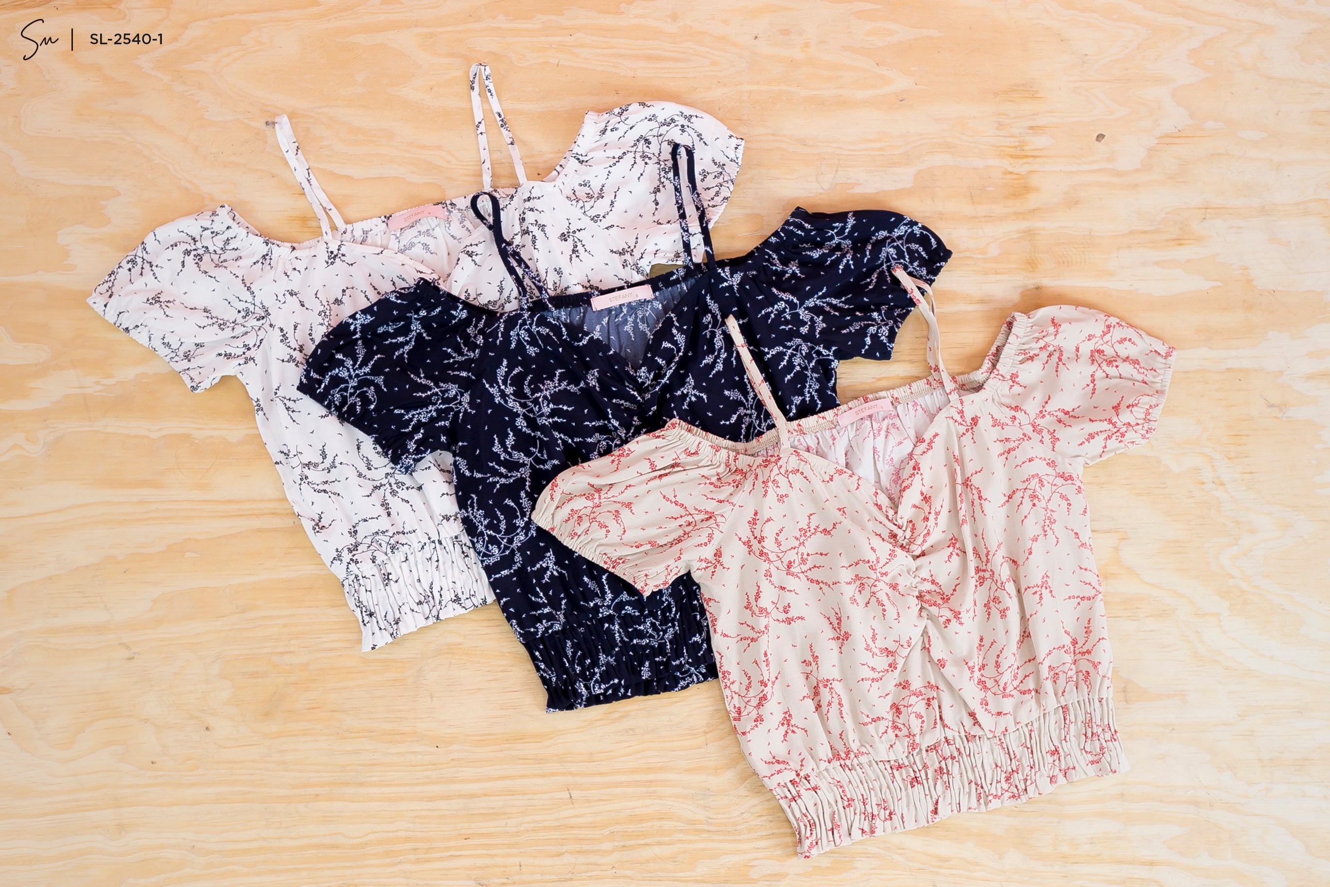 Blusa Casual Off-shoulder SL-2540-1